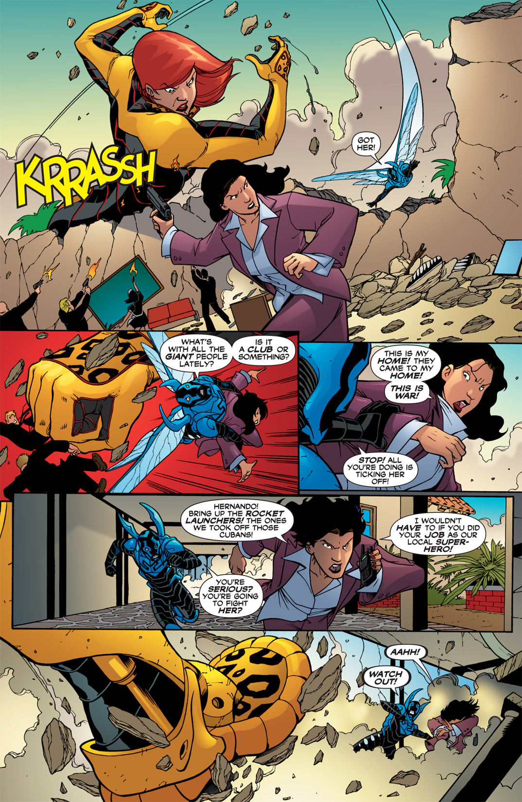 Read online Blue Beetle (2006) comic -  Issue #19 - 8