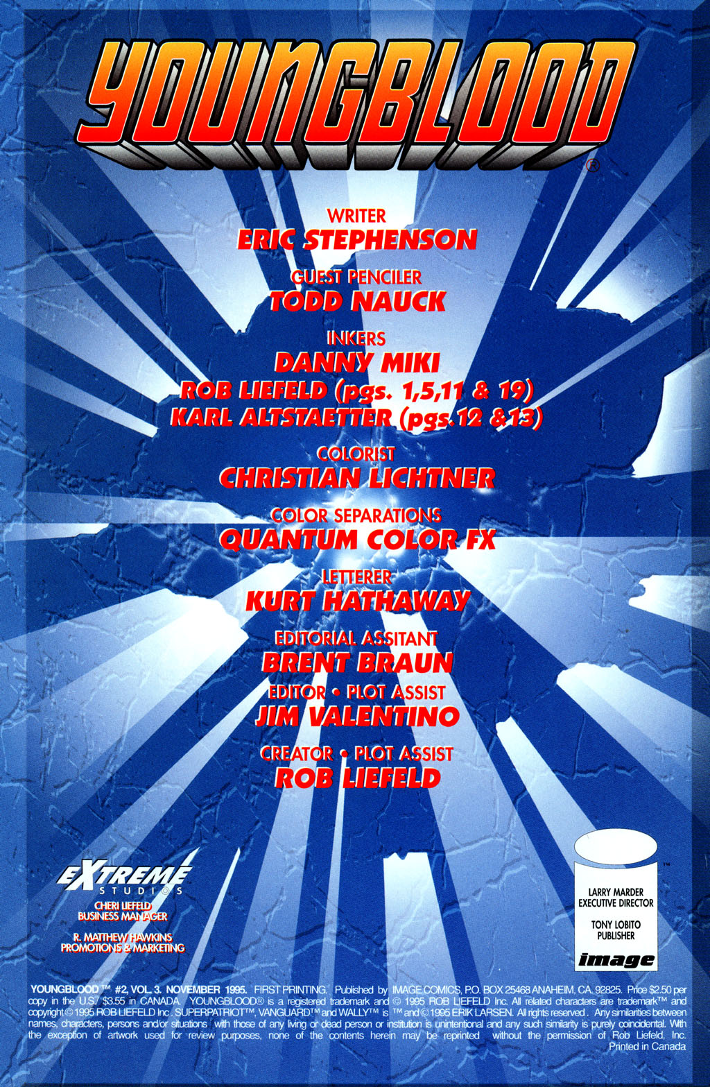 Read online Youngblood (1995) comic -  Issue #3 - 2