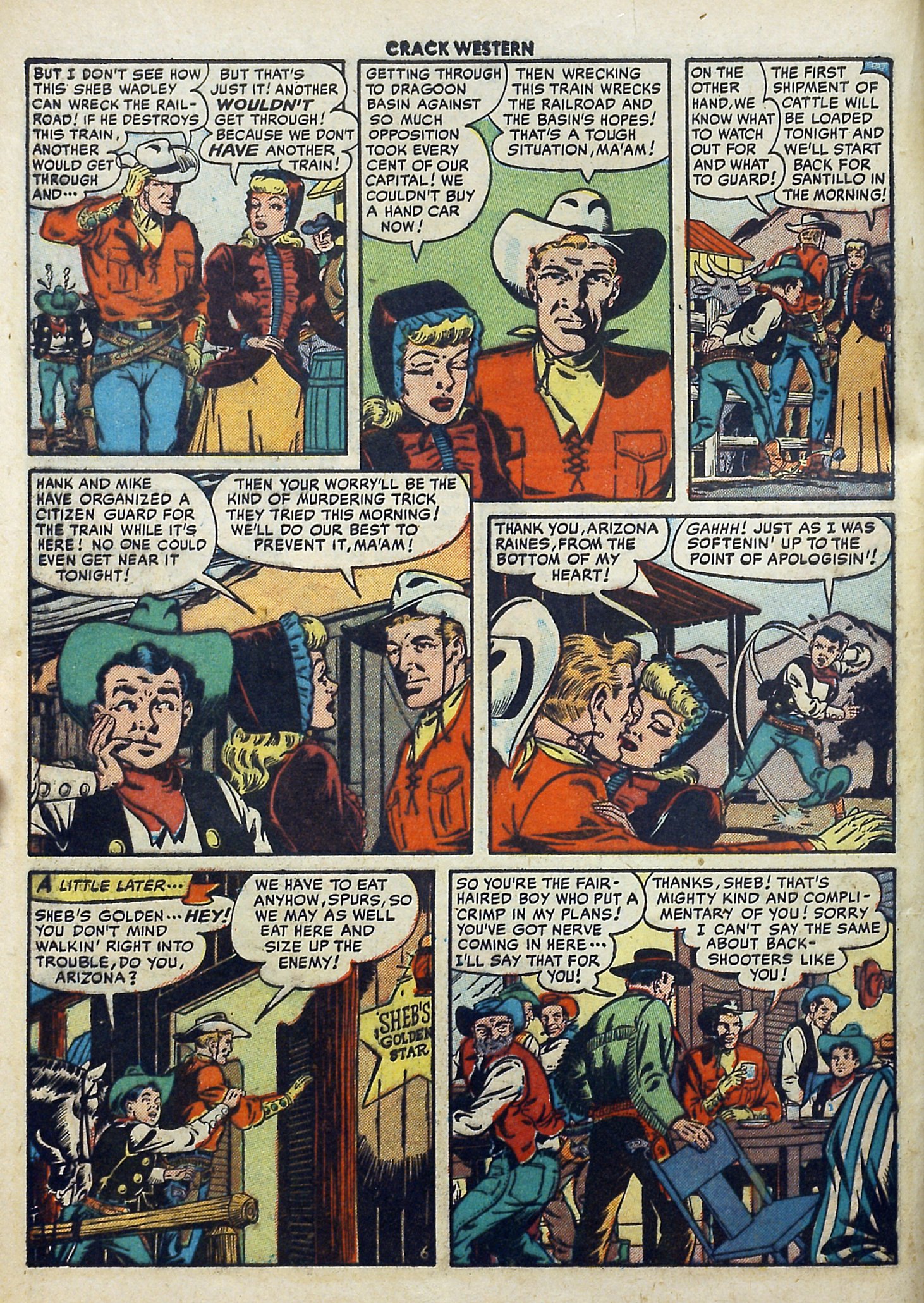 Read online Crack Western comic -  Issue #71 - 8