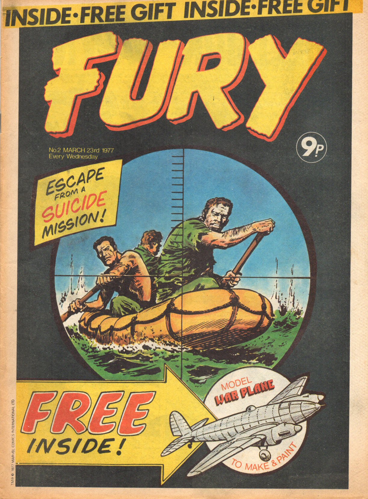 Read online Fury (1977) comic -  Issue #2 - 1