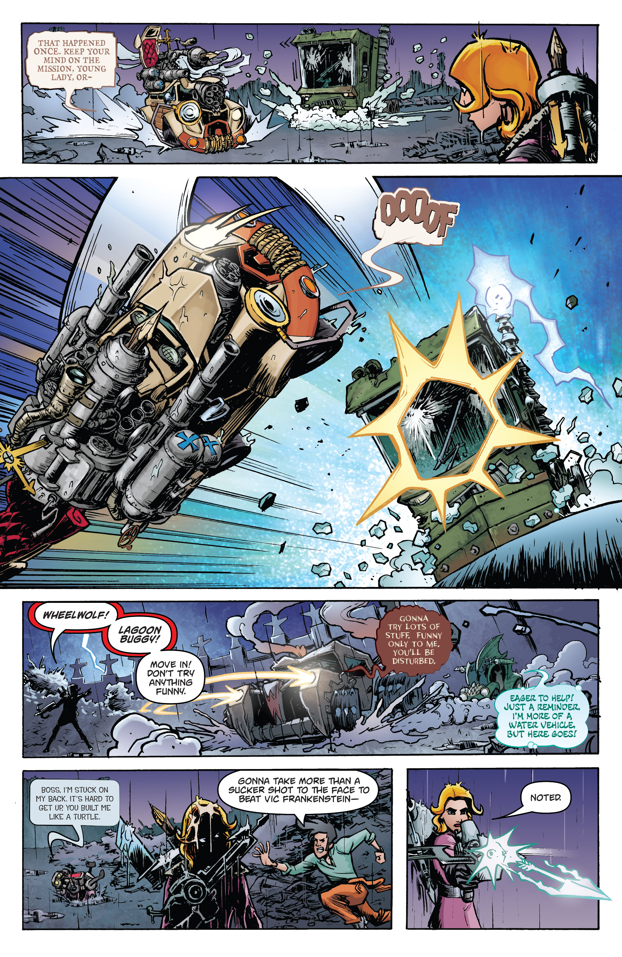 Read online Monster Motors: The Curse of Minivan Helsing comic -  Issue #1 - 12
