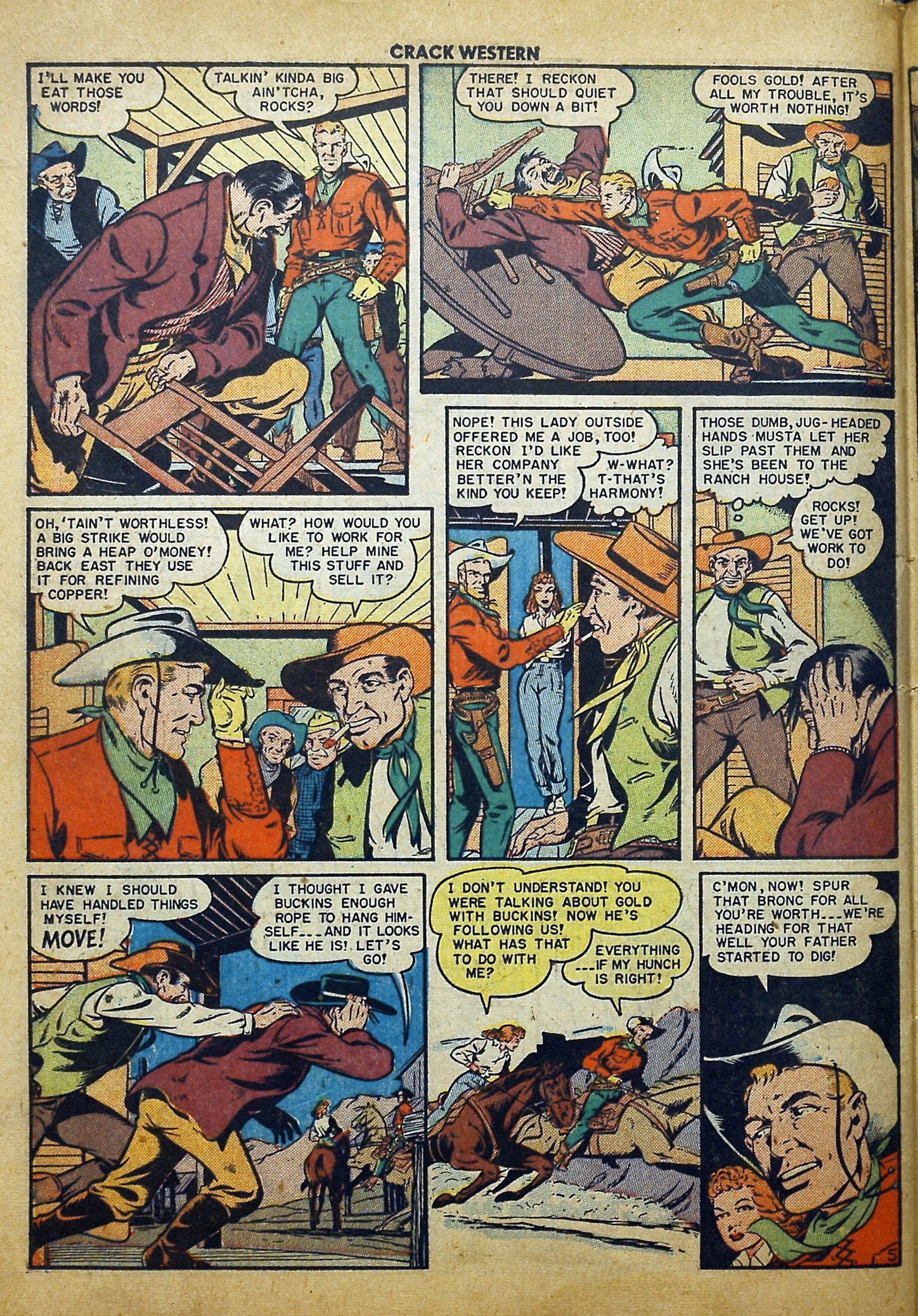 Read online Crack Western comic -  Issue #70 - 46