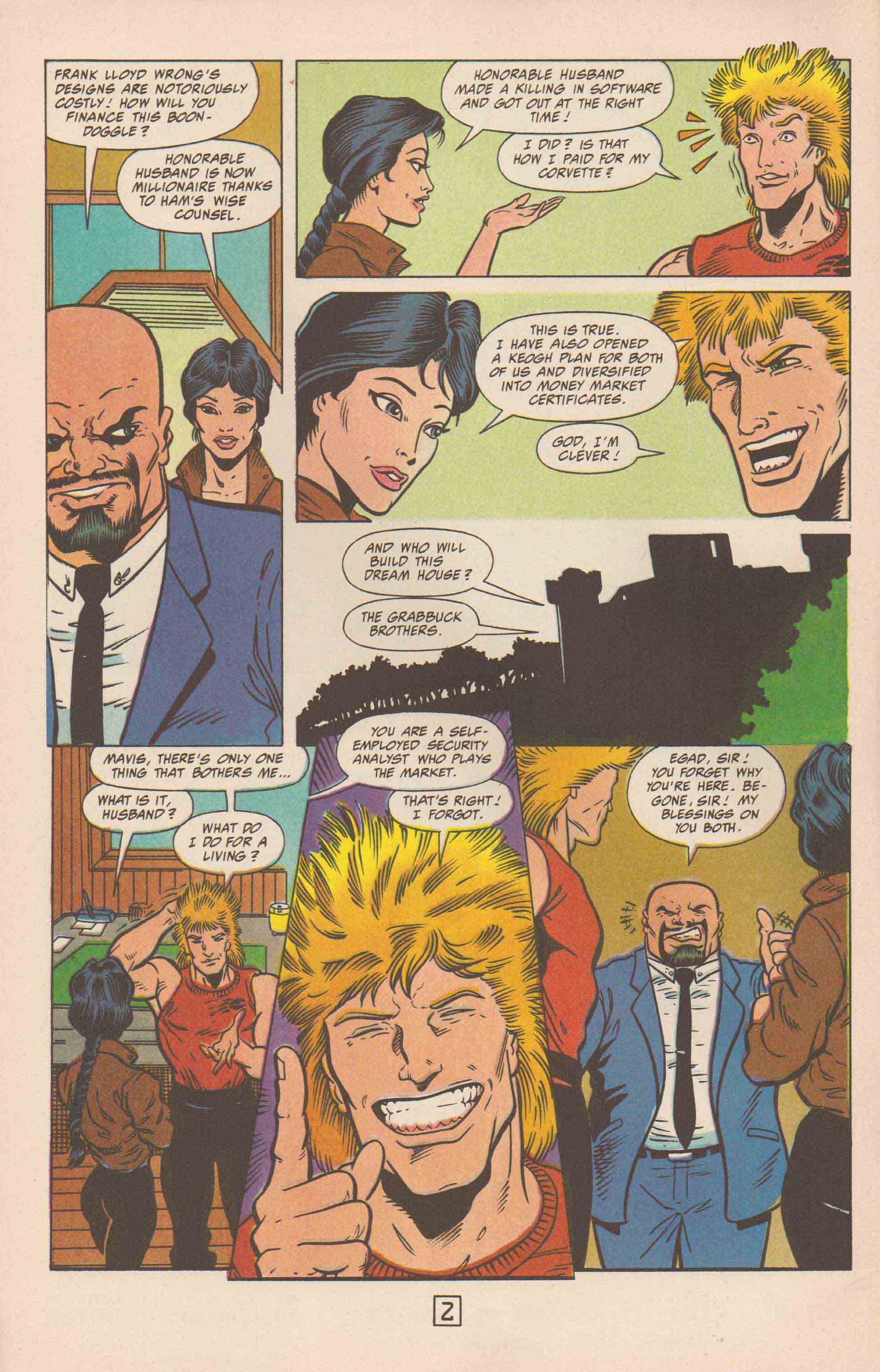 Read online The Badger comic -  Issue #49 - 4