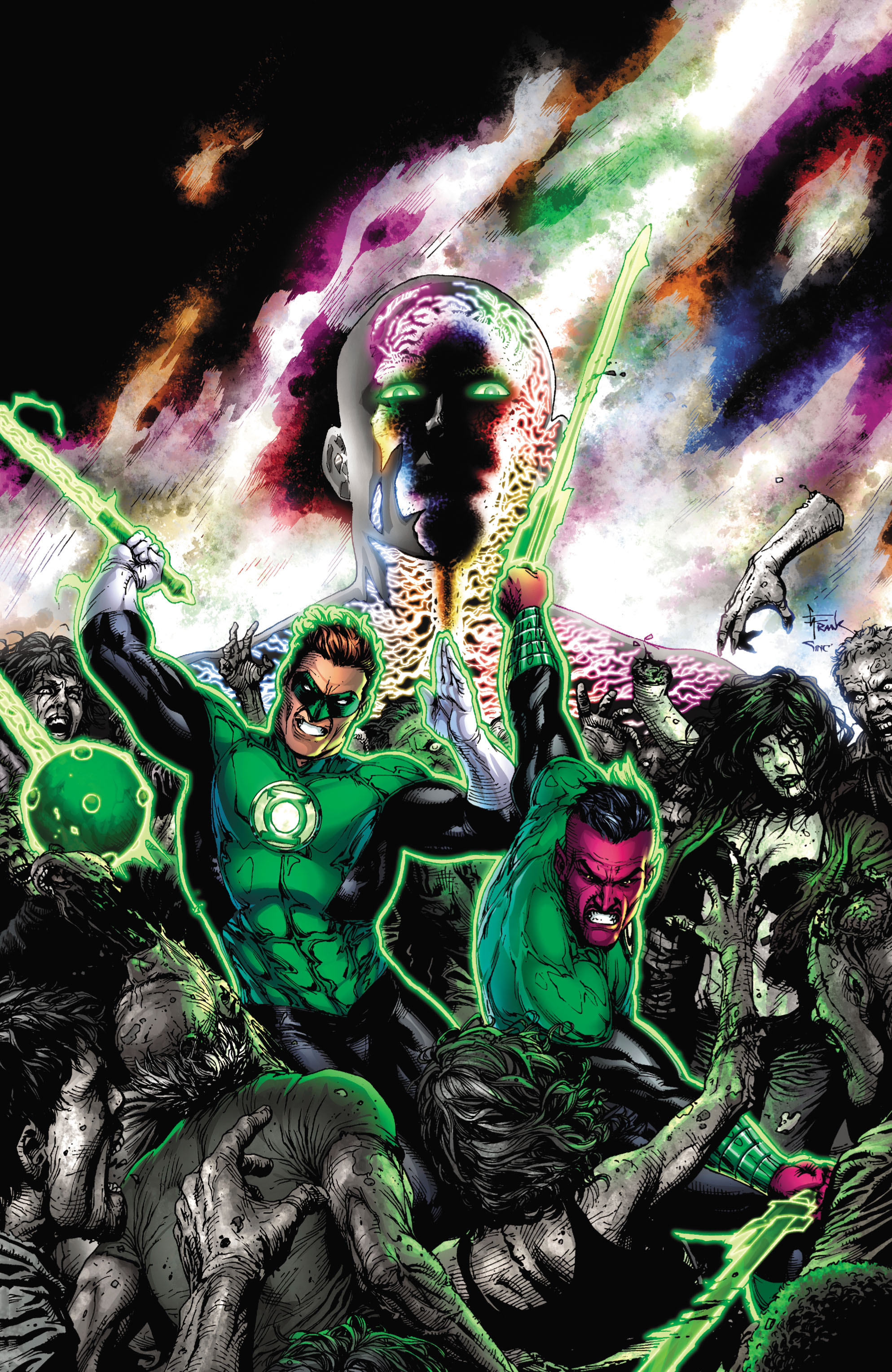 Read online Green Lantern: The Wrath of the First Lantern comic -  Issue # TPB - 88