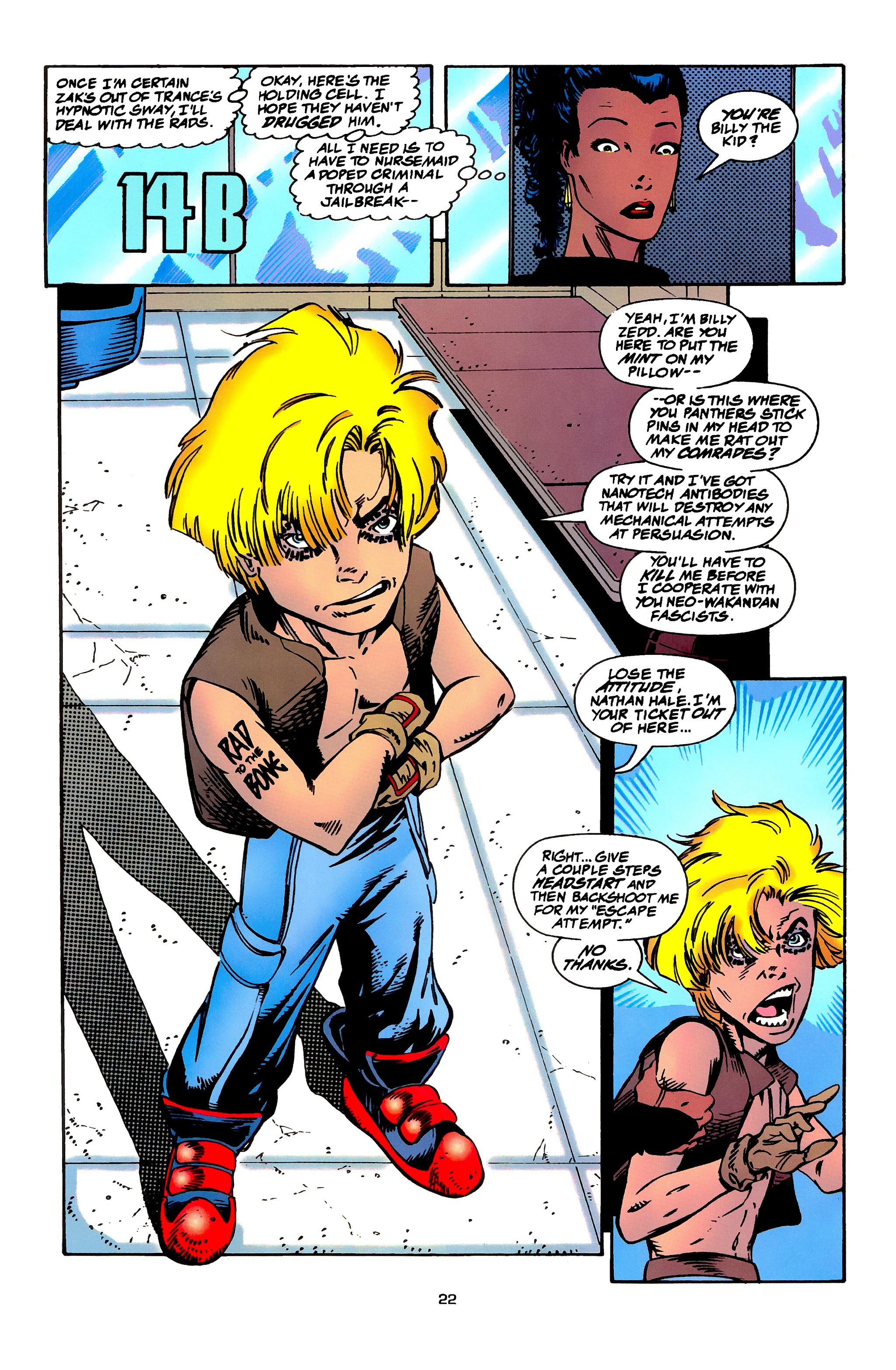 Read online X-Men 2099 comic -  Issue #19 - 18