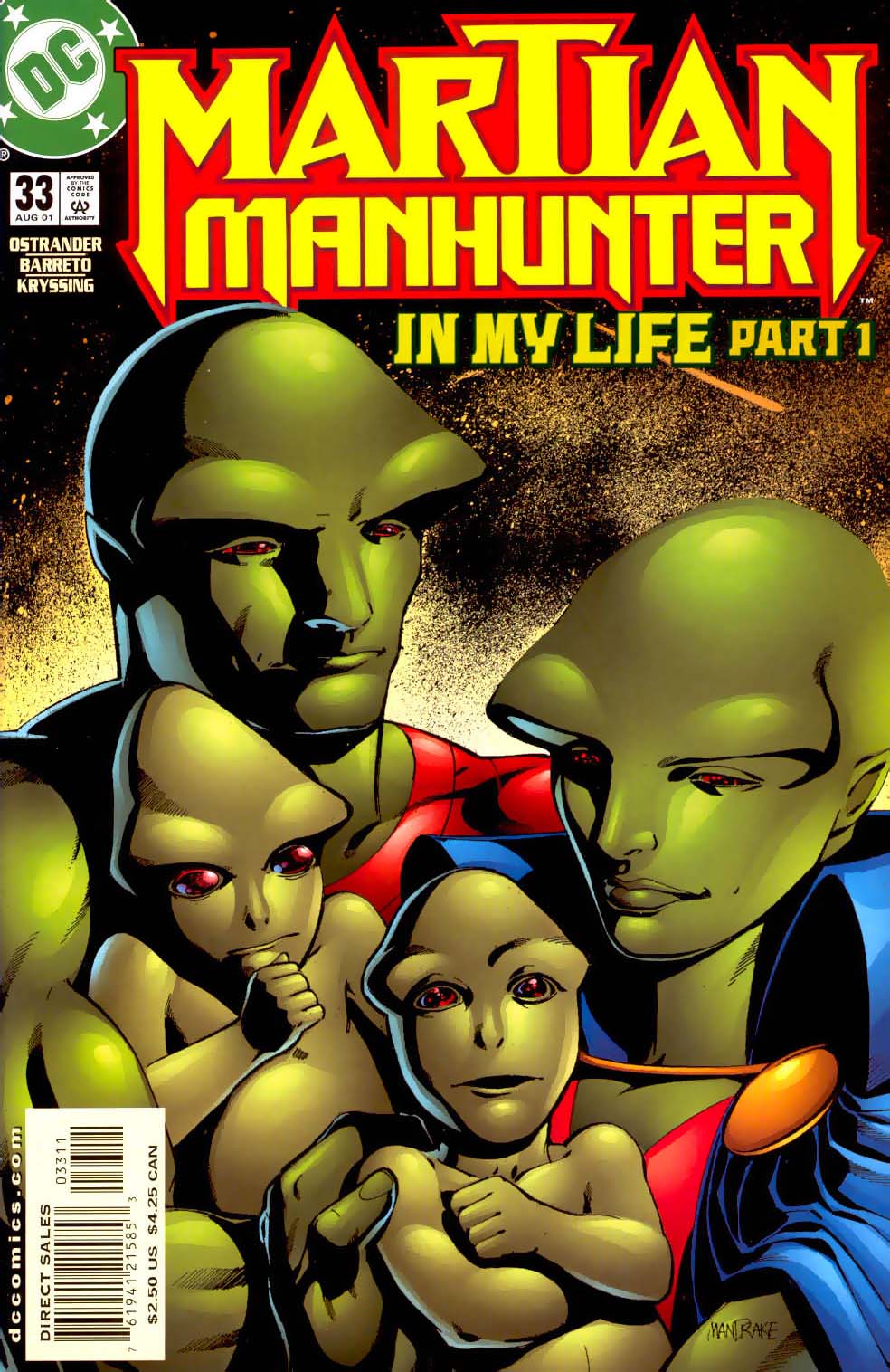 Read online Martian Manhunter (1998) comic -  Issue #33 - 1