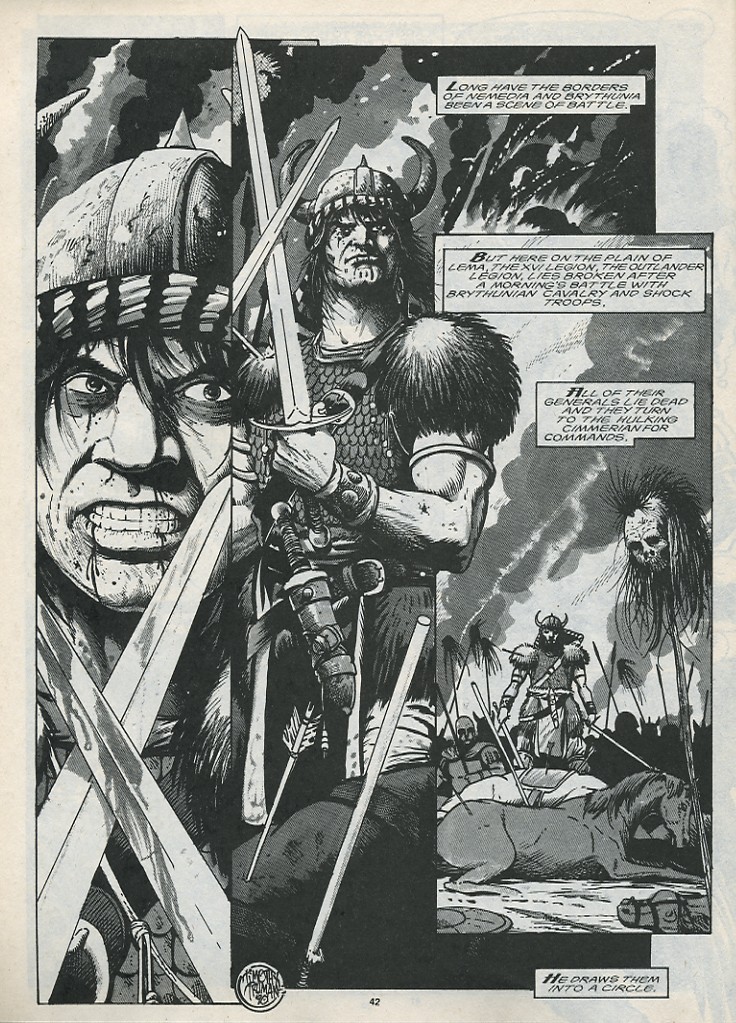 Read online The Savage Sword Of Conan comic -  Issue #176 - 44