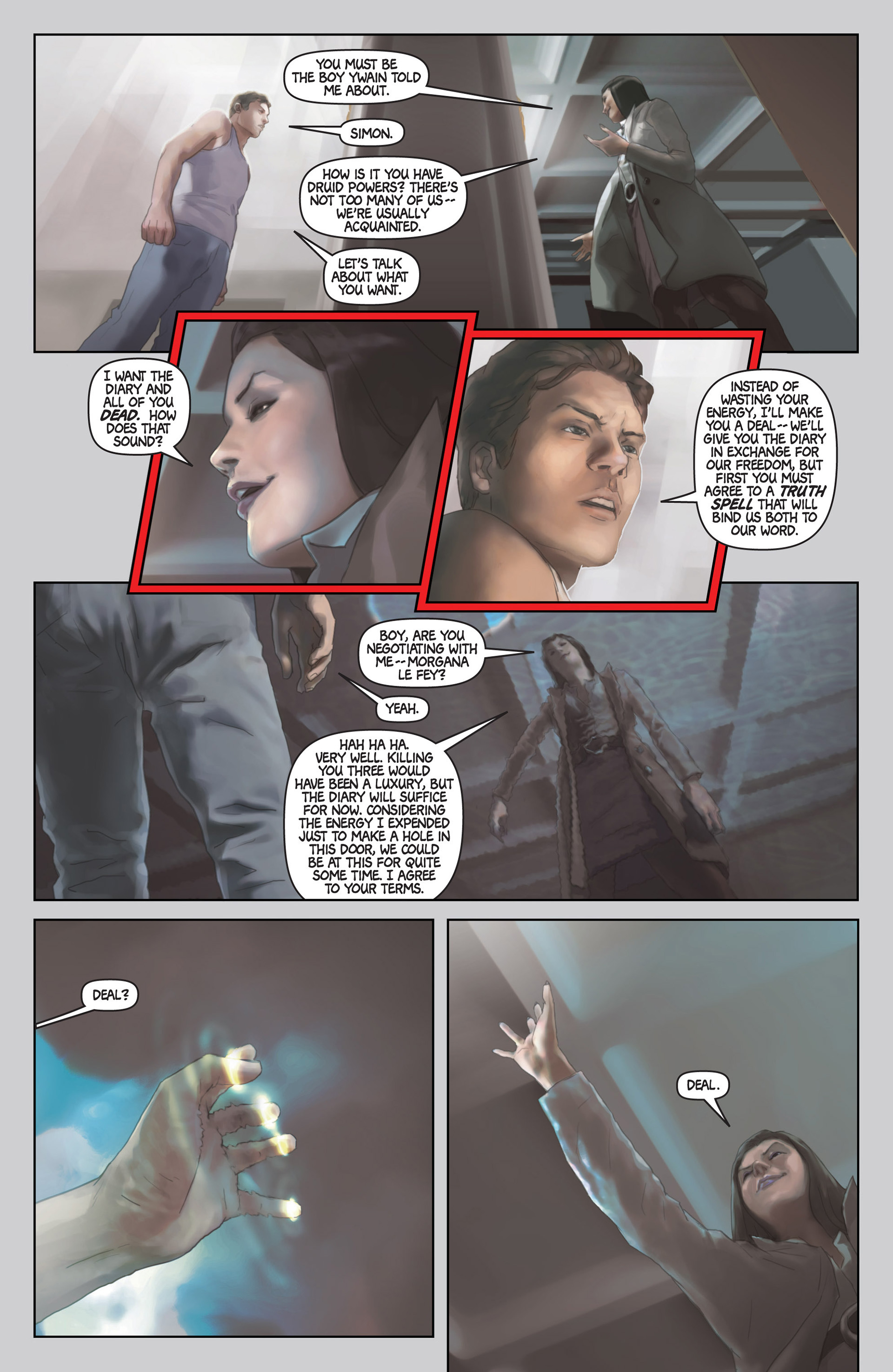 Read online Son of Merlin comic -  Issue #4 - 7