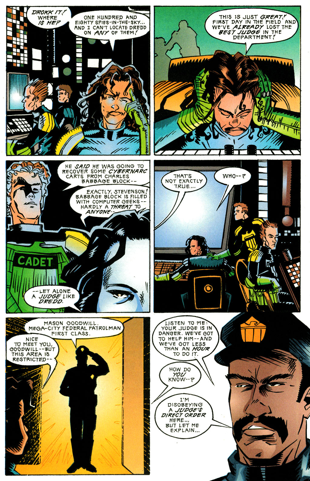 Read online Judge Dredd (1994) comic -  Issue #2 - 17