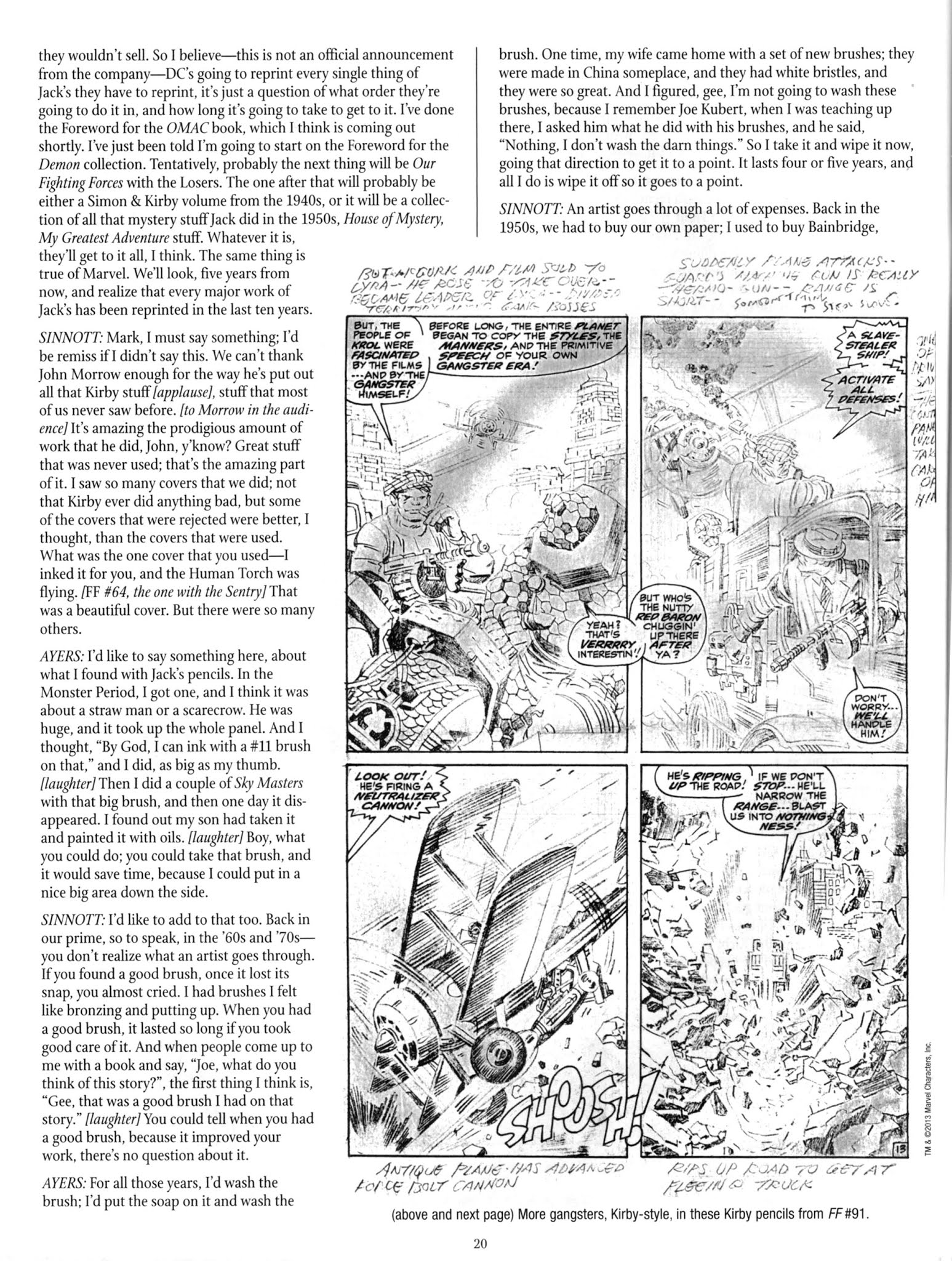 Read online The Jack Kirby Collector comic -  Issue #60 - 23