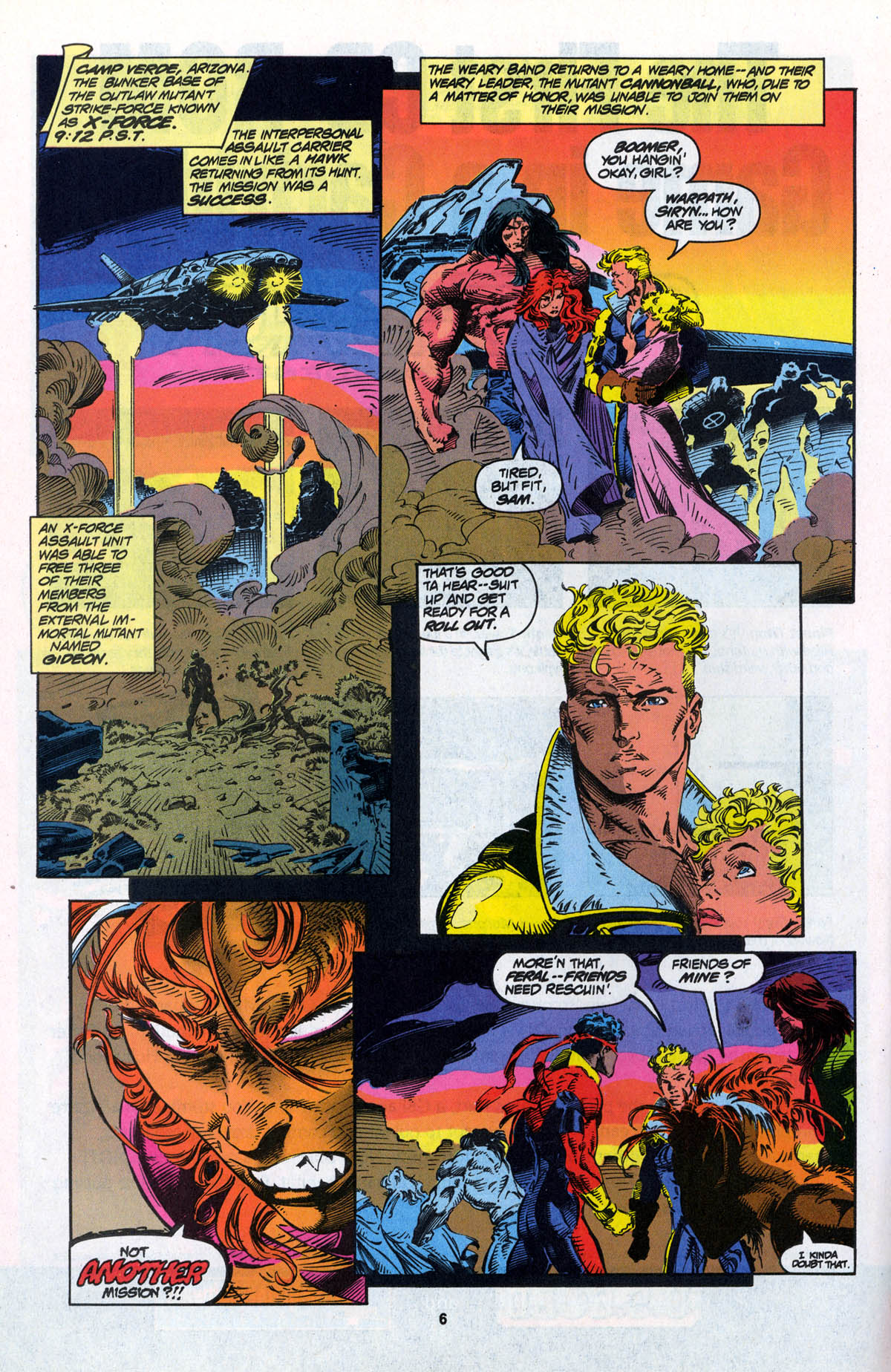 Read online X-Force (1991) comic -  Issue #24 - 8