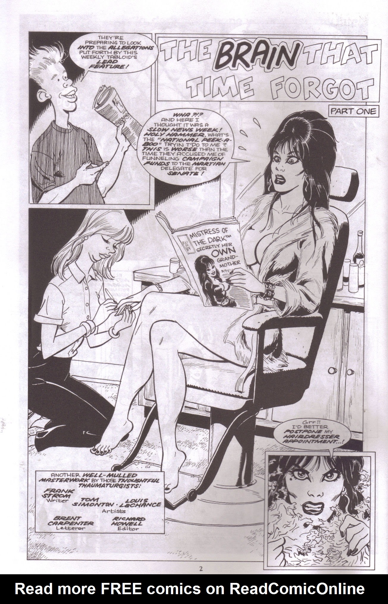 Read online Elvira, Mistress of the Dark comic -  Issue #47 - 4