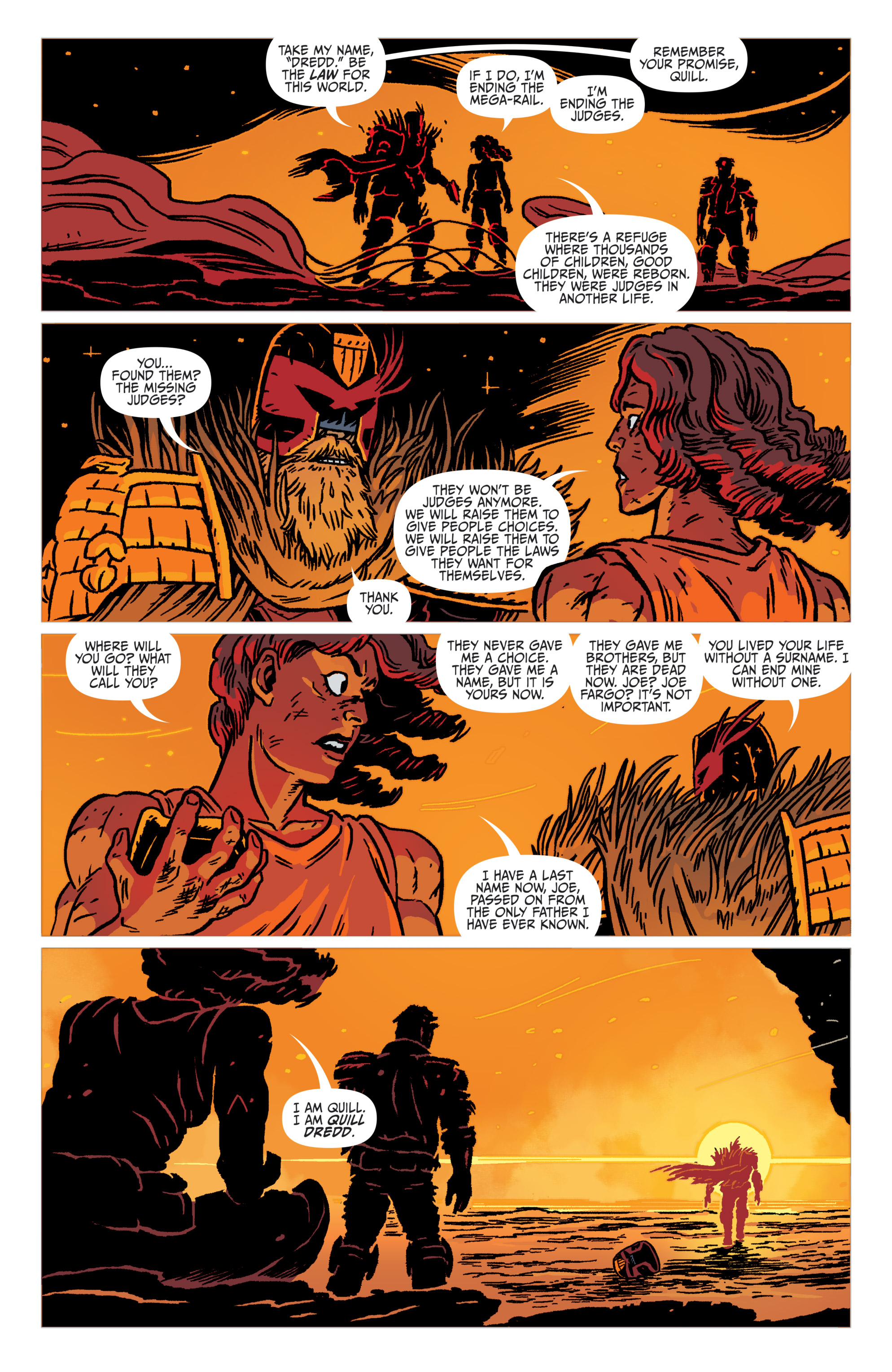 Read online Judge Dredd: The Blessed Earth comic -  Issue #8 - 24