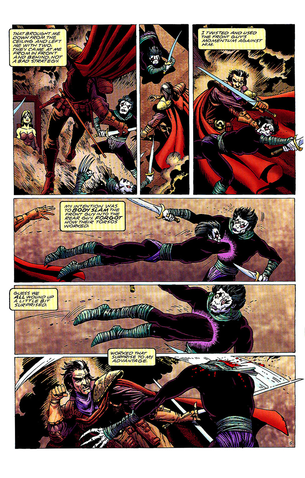 Read online Grimjack: Killer Instinct comic -  Issue #4 - 7