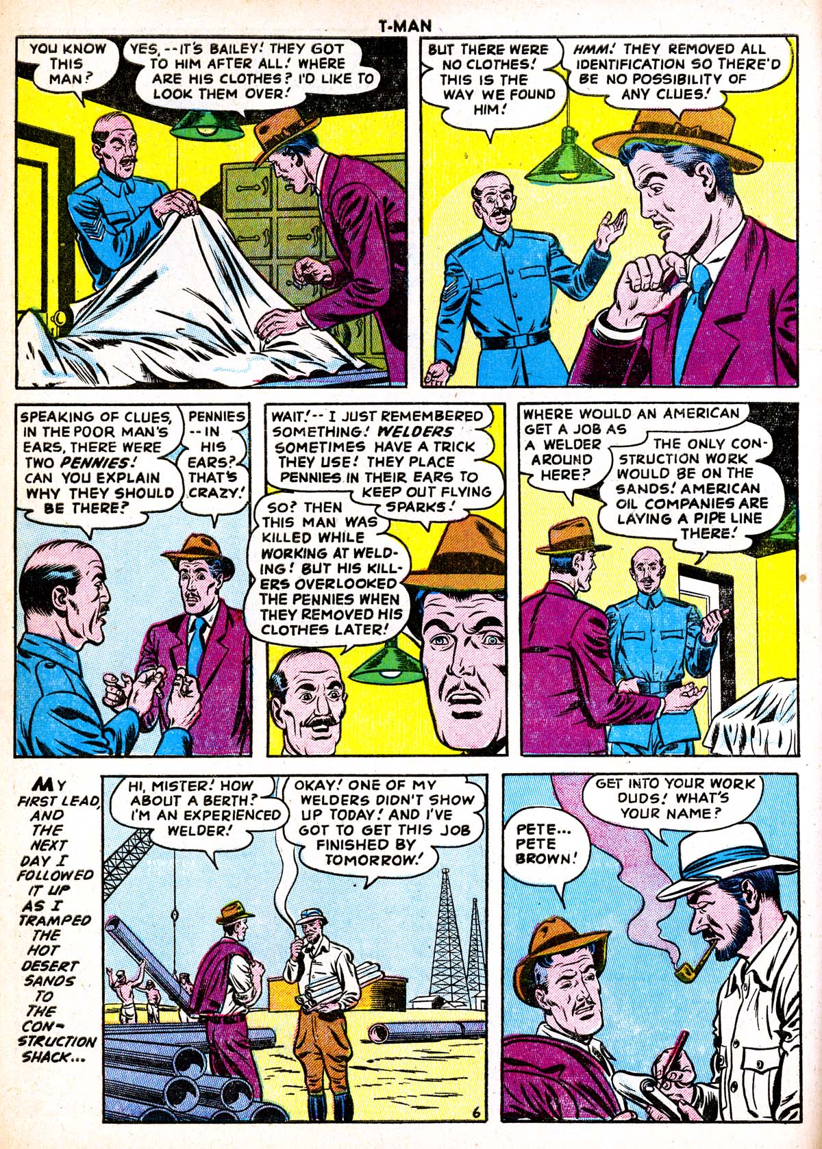 Read online T-Man: World Wide Trouble Shooter comic -  Issue #36 - 8