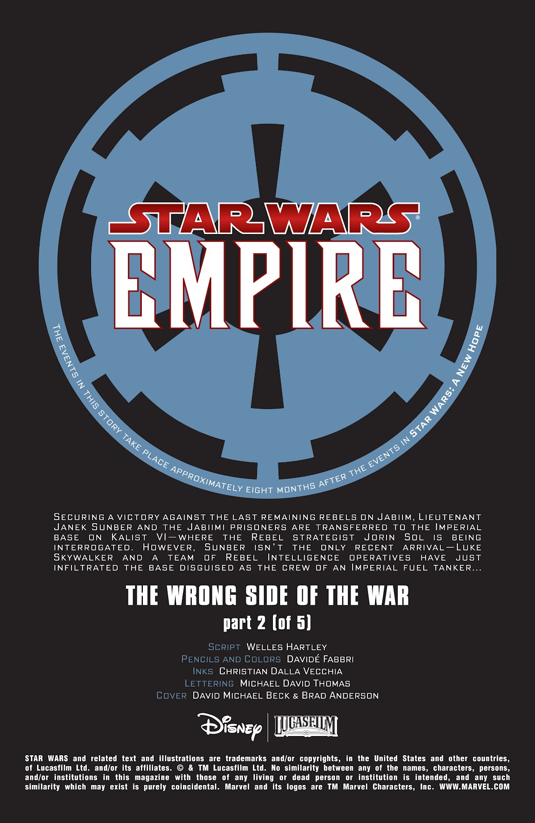 Star Wars: Empire issue 37 - Page 2