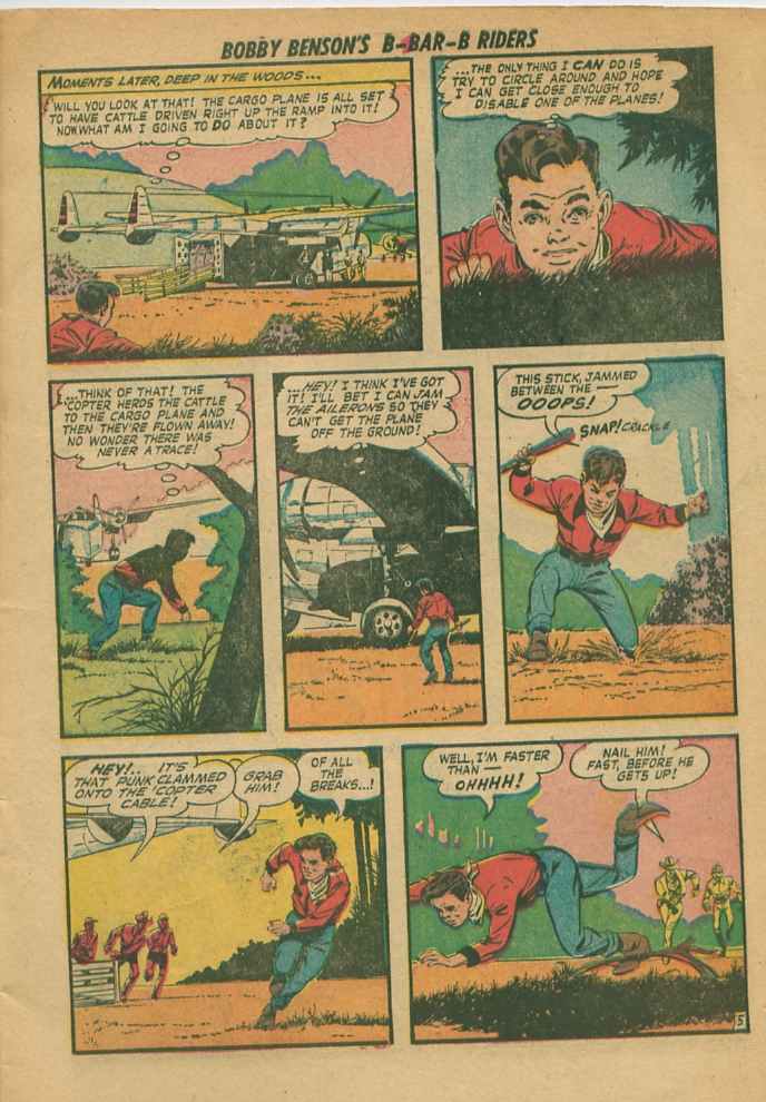 Read online Bobby Benson's B-Bar-B Riders comic -  Issue #9 - 7