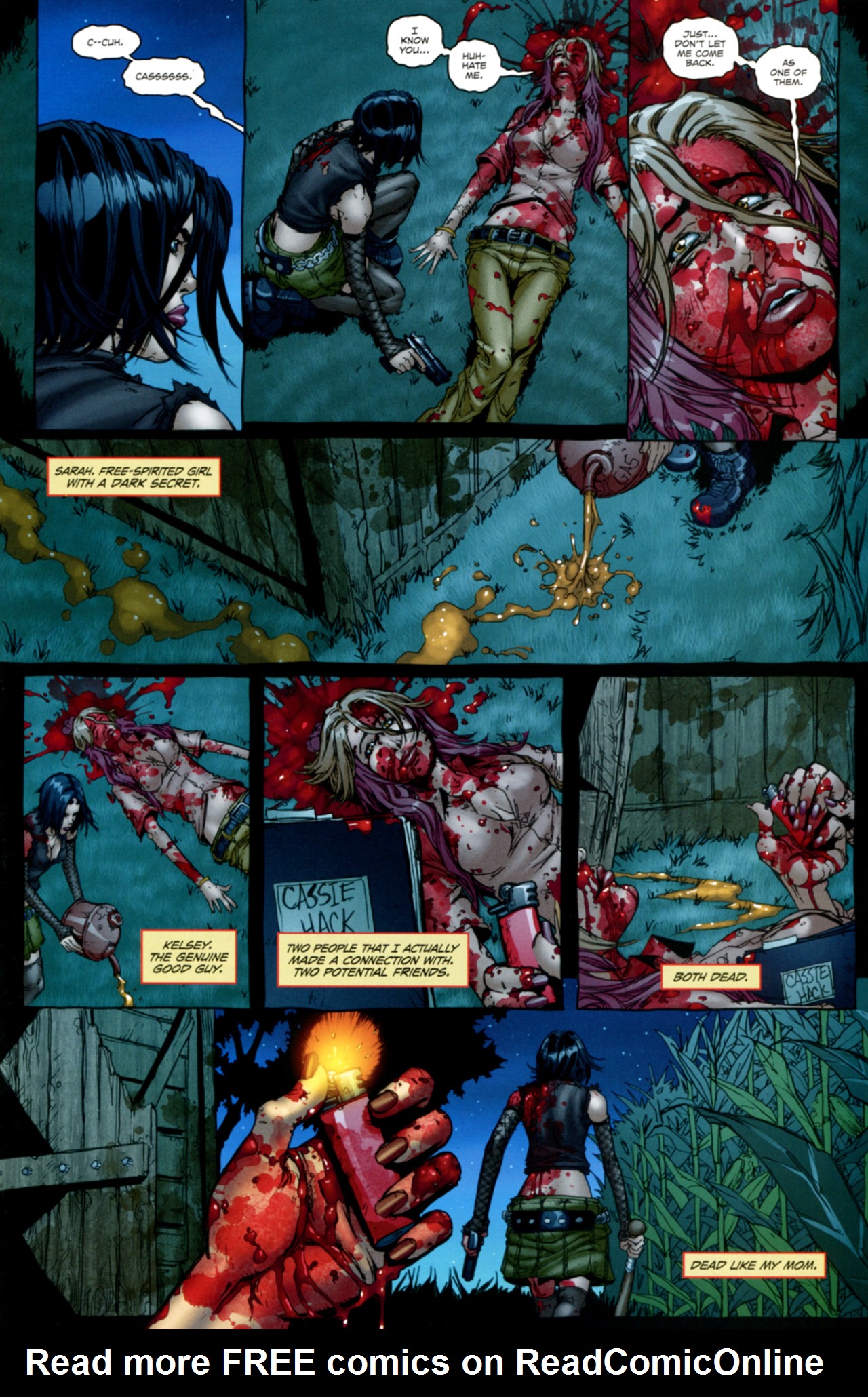 Read online Hack/Slash: My First Maniac comic -  Issue #4 - 23