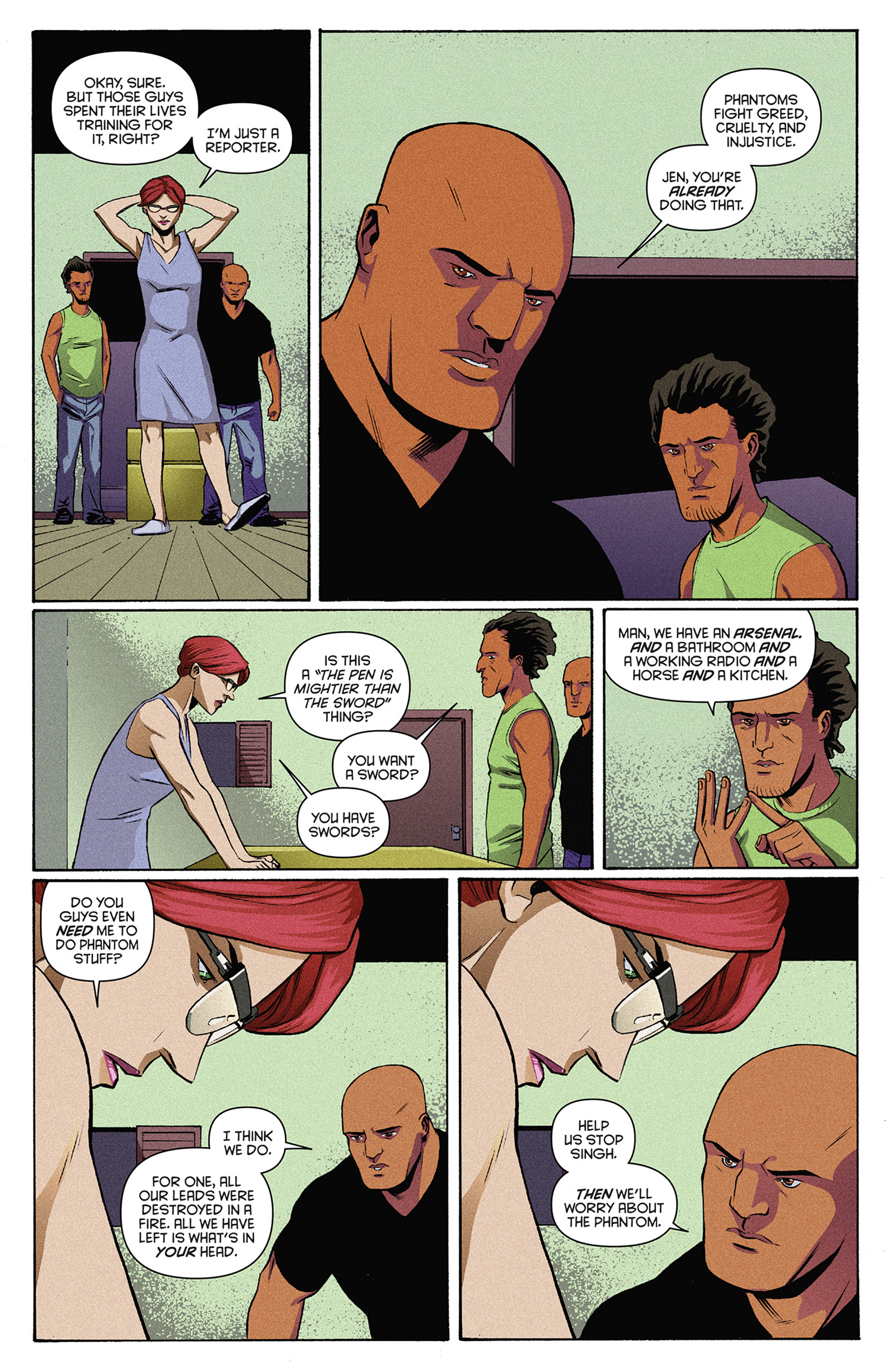 Read online King: The Phantom comic -  Issue #3 - 9