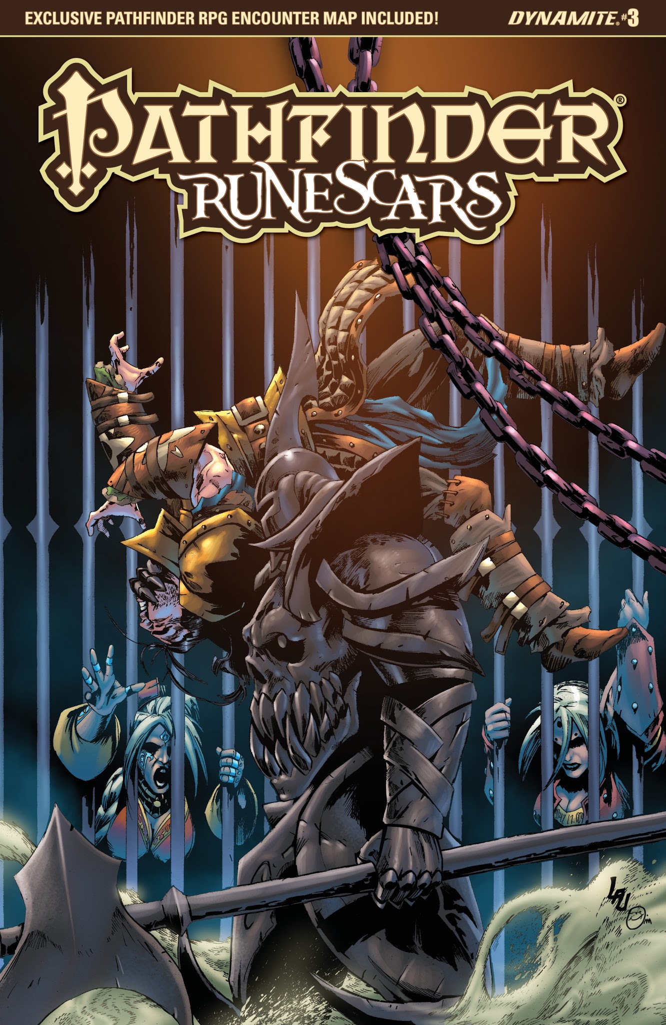Read online Pathfinder: Runescars comic -  Issue #3 - 1