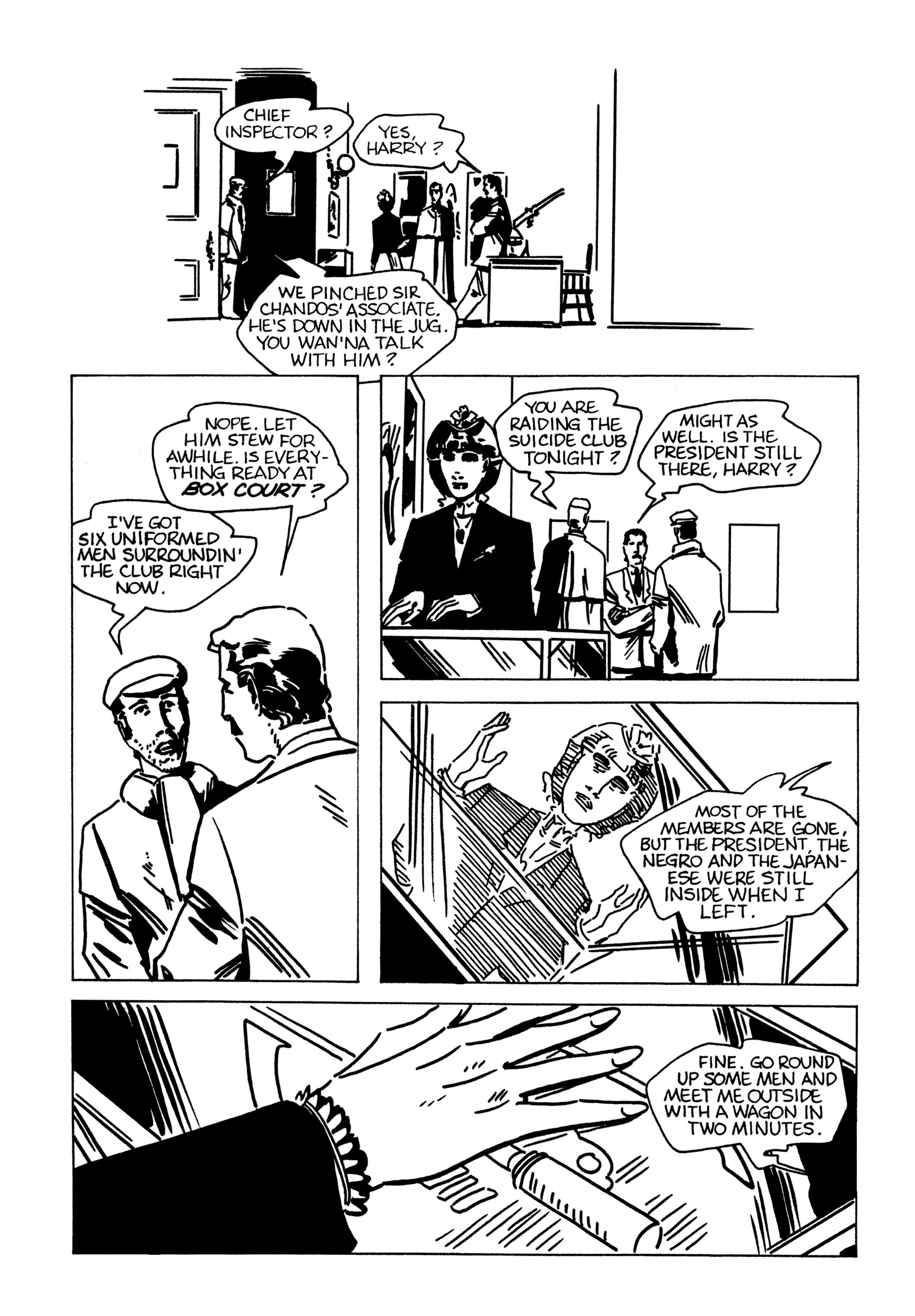 Read online Dracula: The Suicide Club comic -  Issue #3 - 9