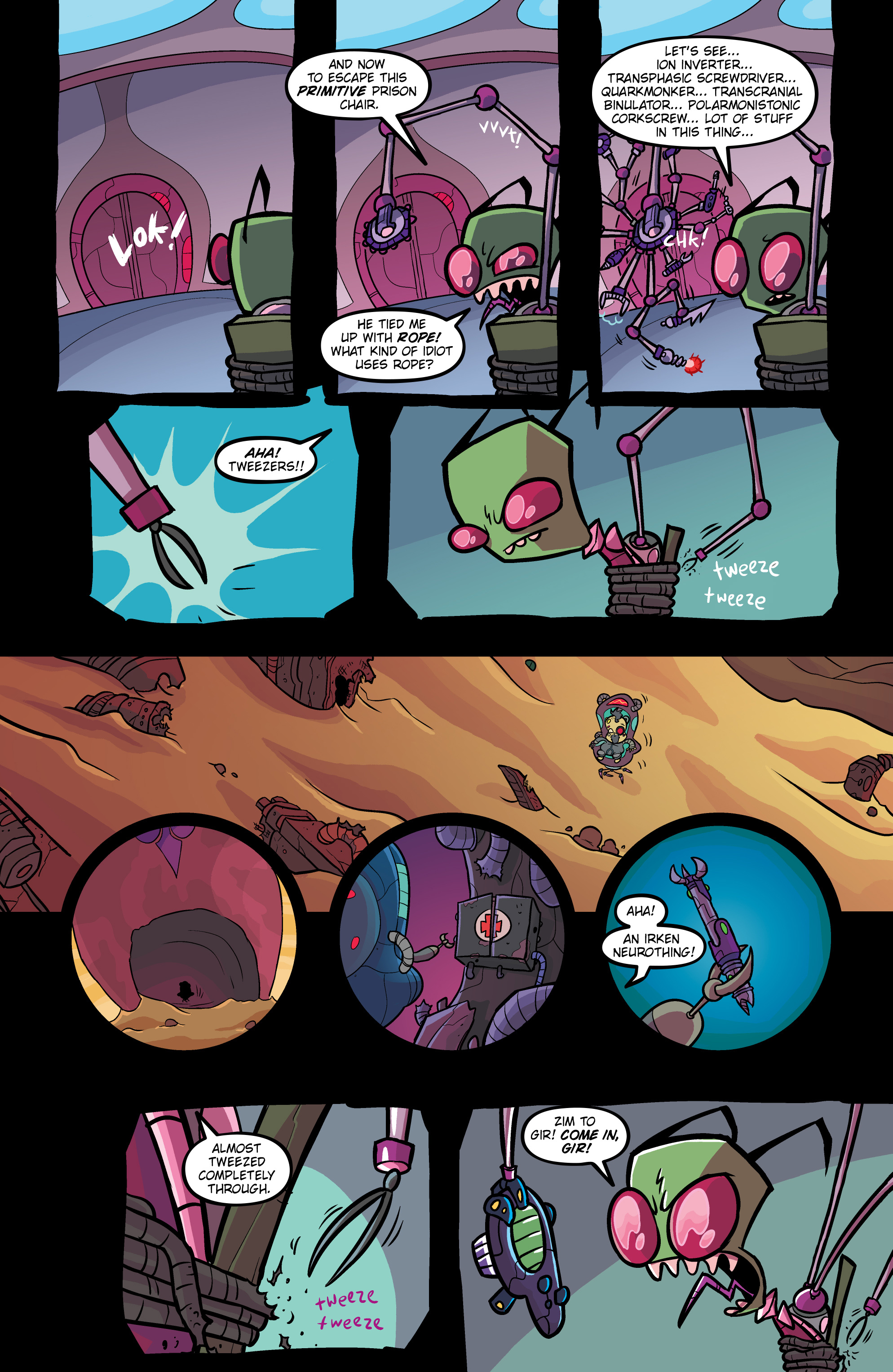 Read online Invader Zim comic -  Issue # _TPB 5 - 87