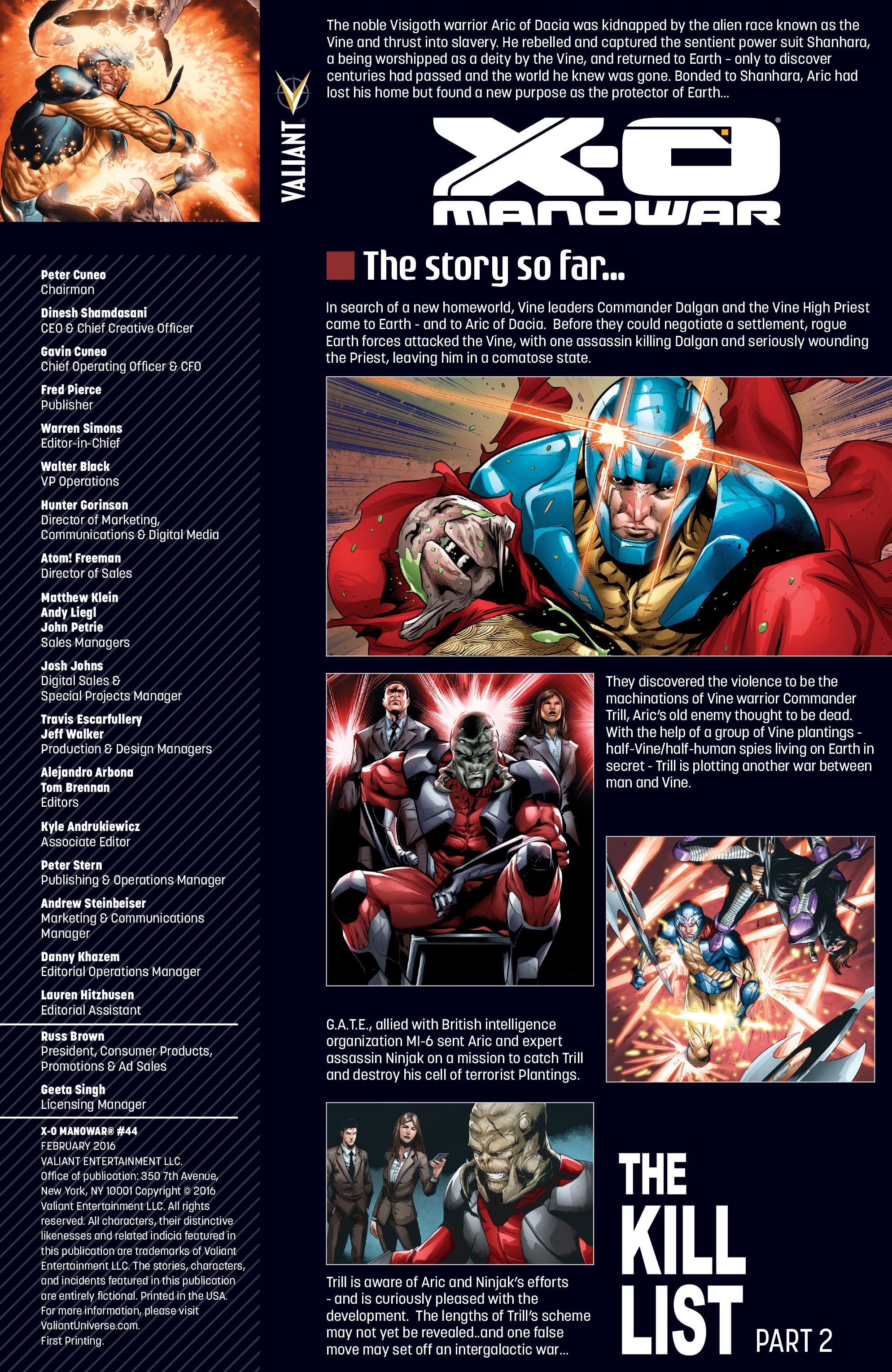 Read online X-O Manowar (2012) comic -  Issue #44 - 2