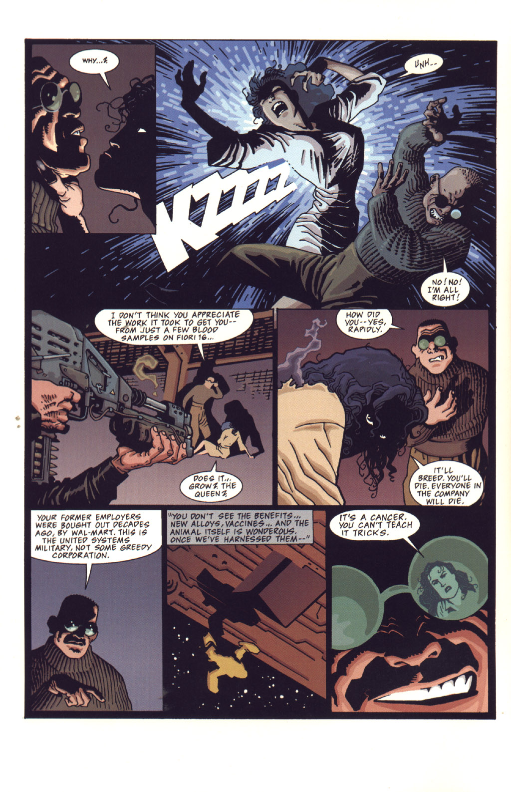 Read online Alien Resurrection comic -  Issue #1 - 6