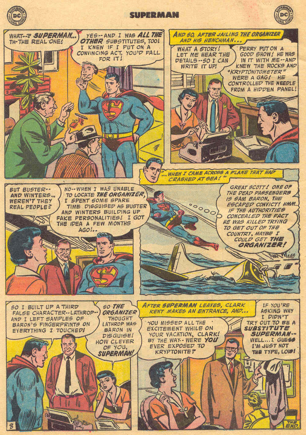 Read online Superman (1939) comic -  Issue #115 - 32