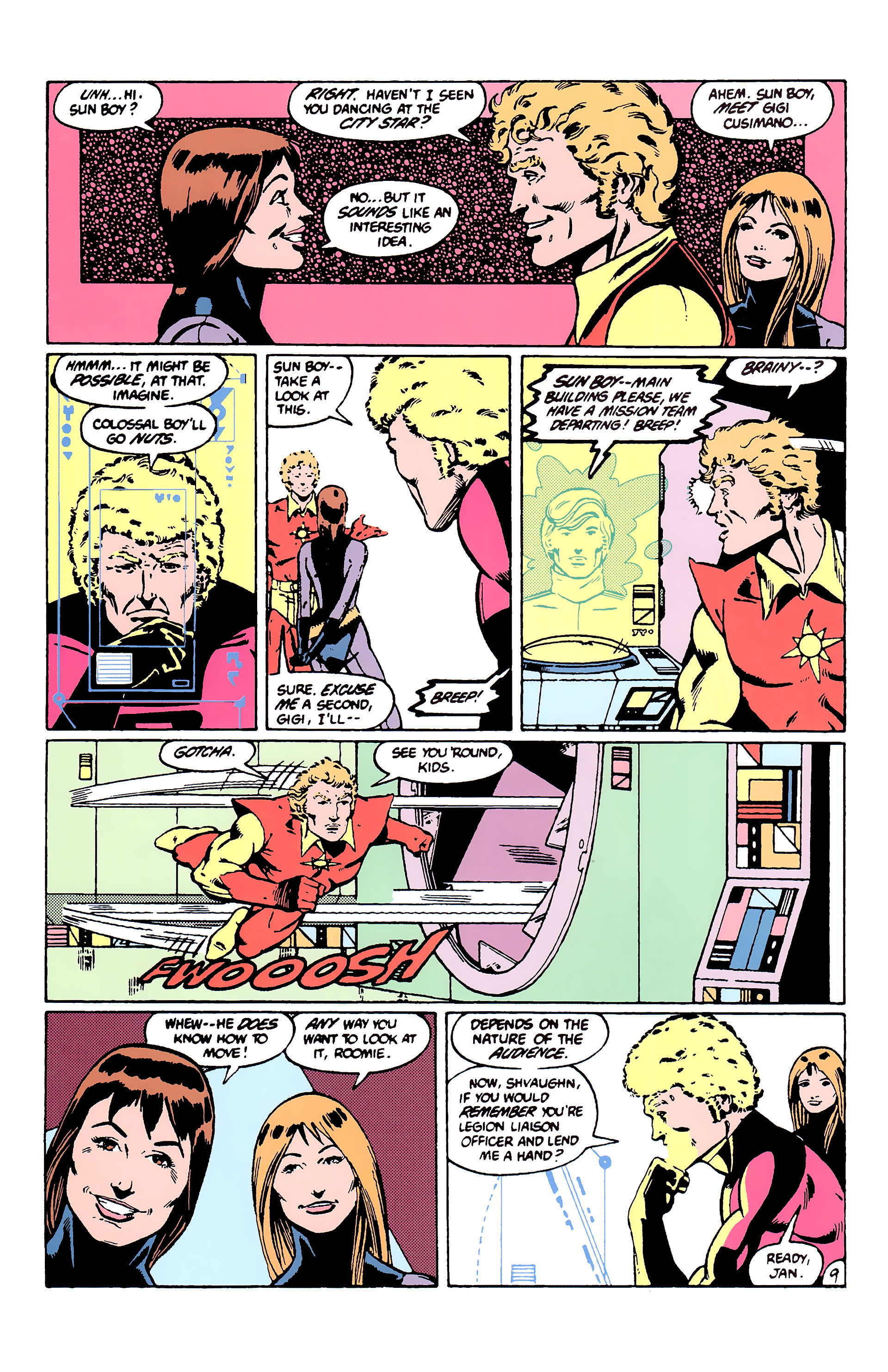 Read online Legion of Super-Heroes (1980) comic -  Issue #301 - 10