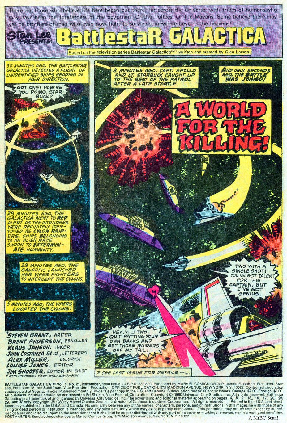 Read online Battlestar Galactica comic -  Issue #21 - 2
