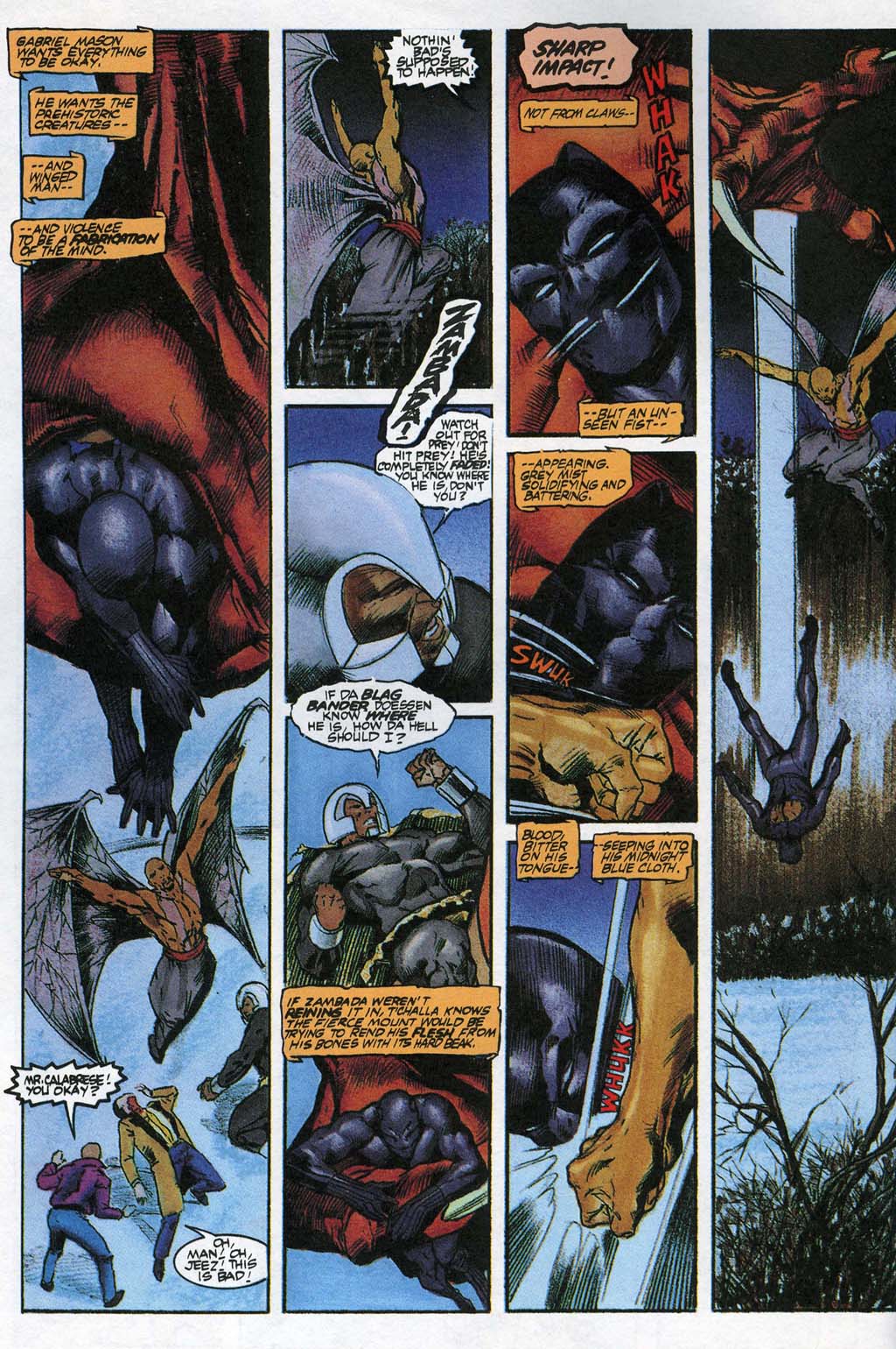 Black Panther: Panthers Prey 4 Page 11