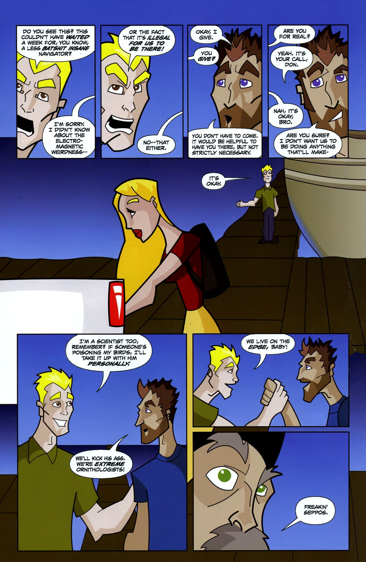 Read online Back To Mysterious Island comic -  Issue #1 - 13