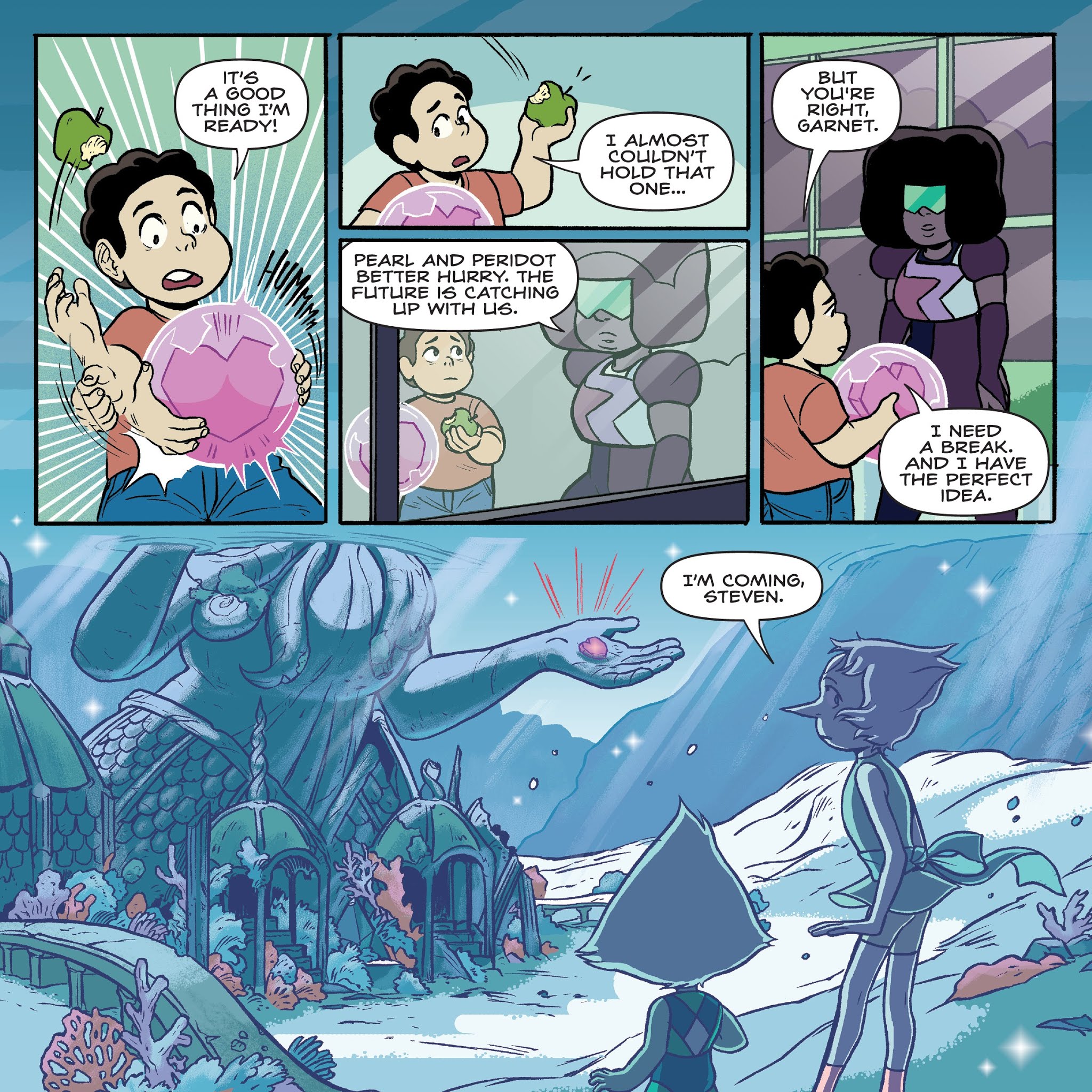 Read online Steven Universe: Harmony comic -  Issue #3 - 11