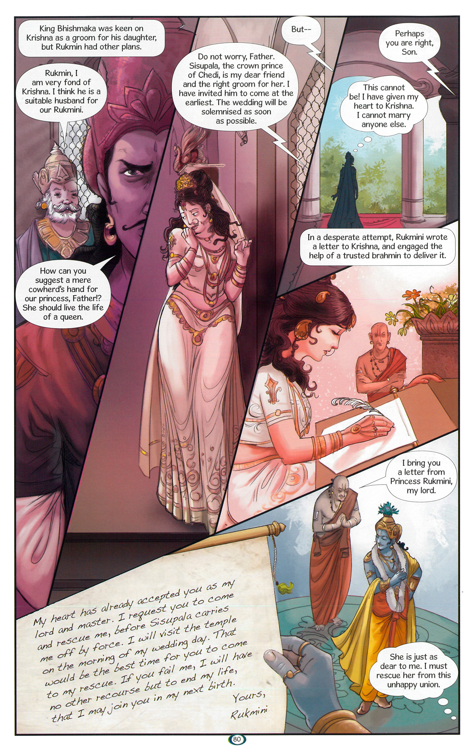 Read online Krishna: Defender of Dharma comic -  Issue # TPB (Part 1) - 82