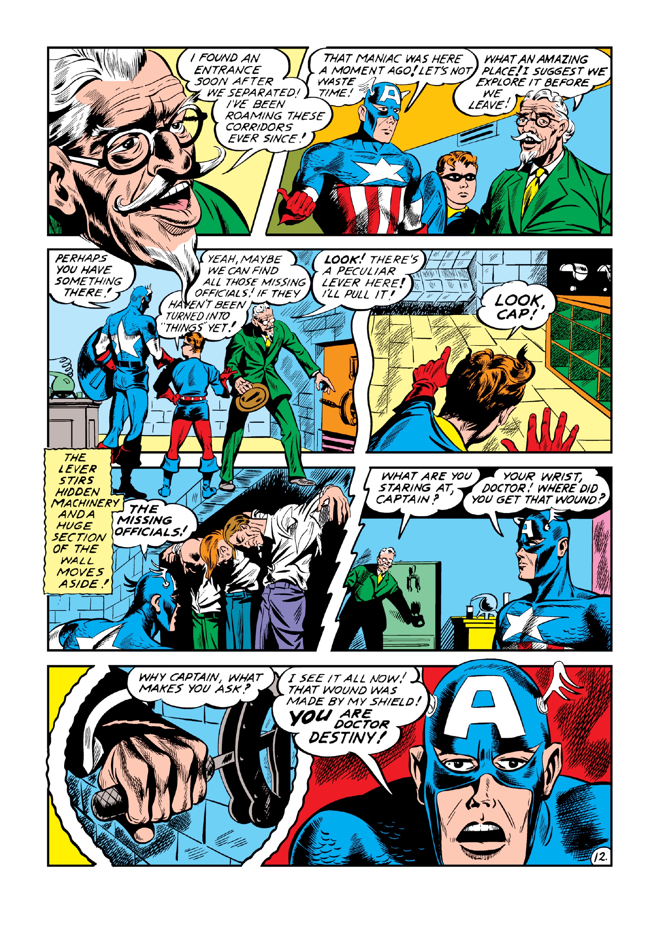 Read online Marvel Masterworks: Golden Age Captain America comic -  Issue # TPB 5 (Part 3) - 70