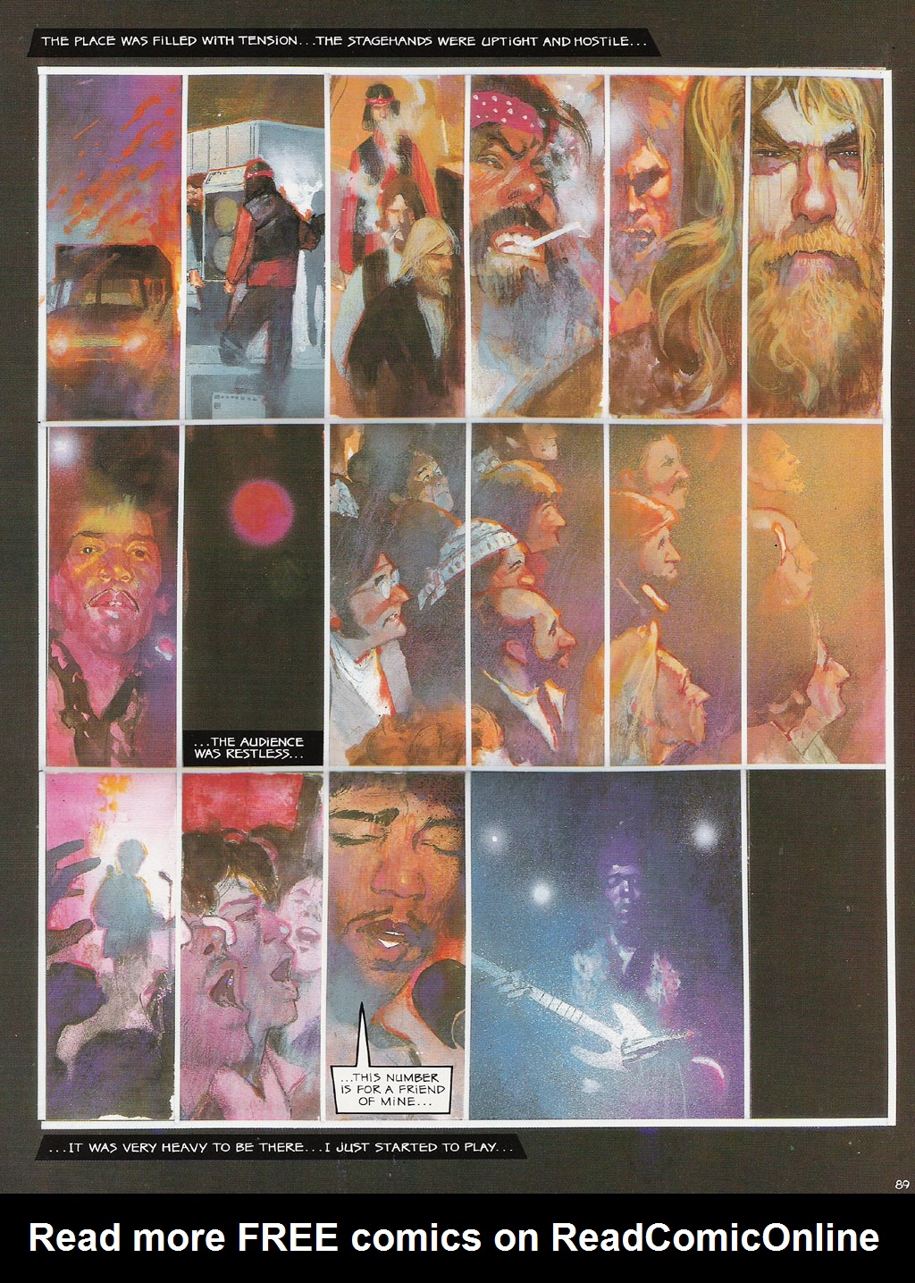 Voodoo Child - The Illustrated Legend of Jimi Hendrix issue TPB - Page 92