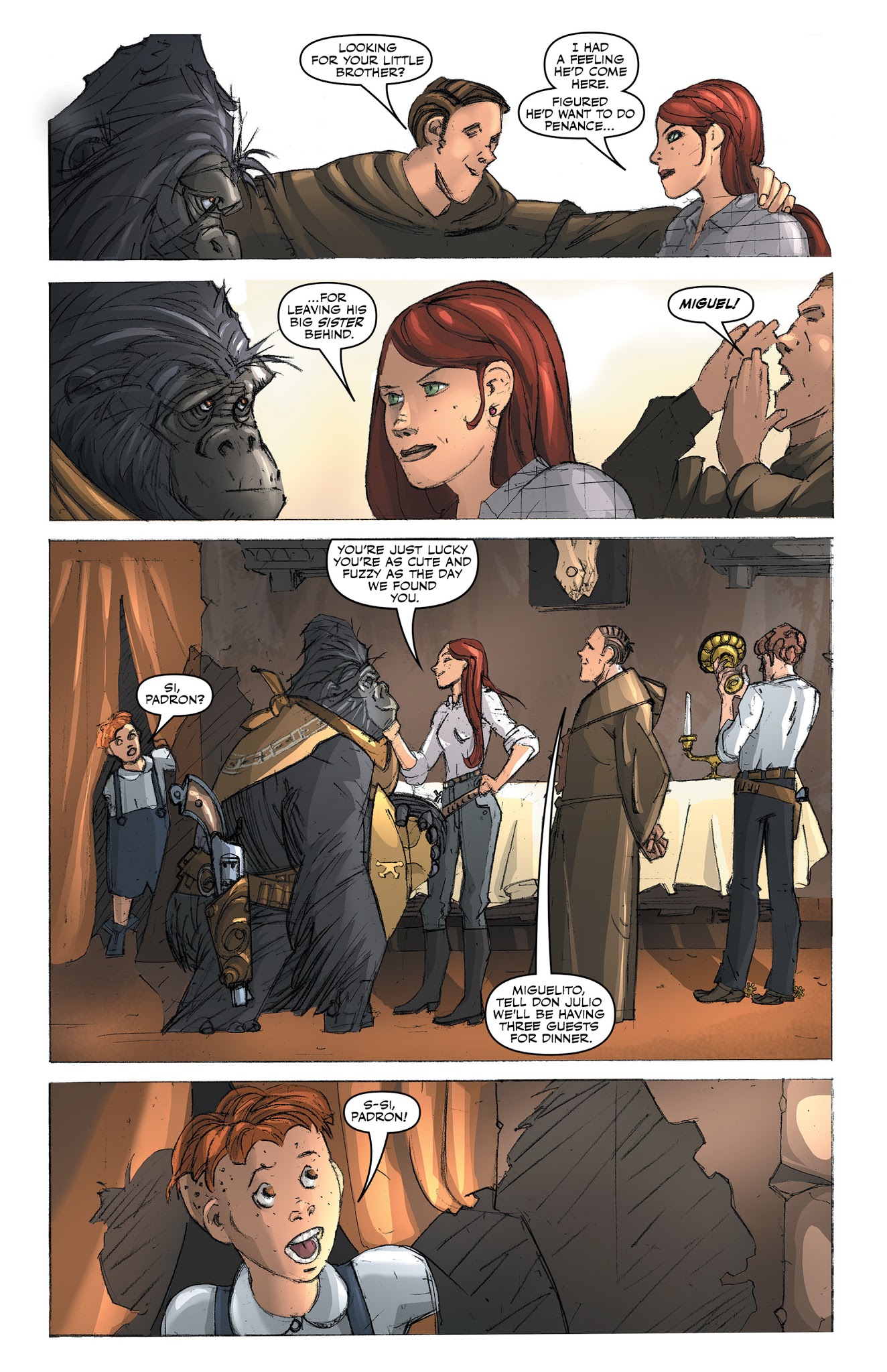 Read online Six-Gun Gorilla: Long Days of Vengeance comic -  Issue #5 - 18