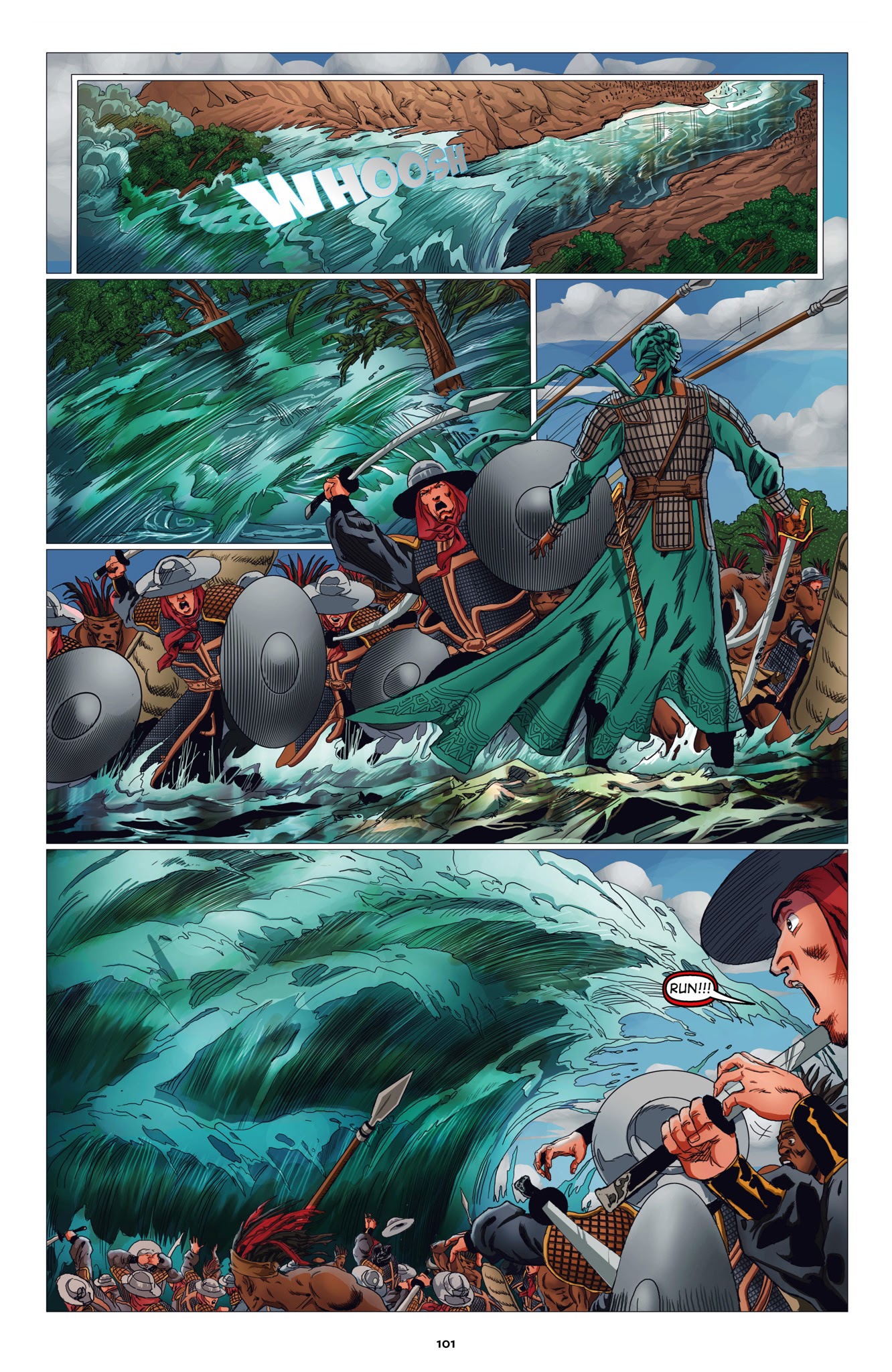 Read online Malika: Warrior Queen comic -  Issue # TPB 1 (Part 2) - 3