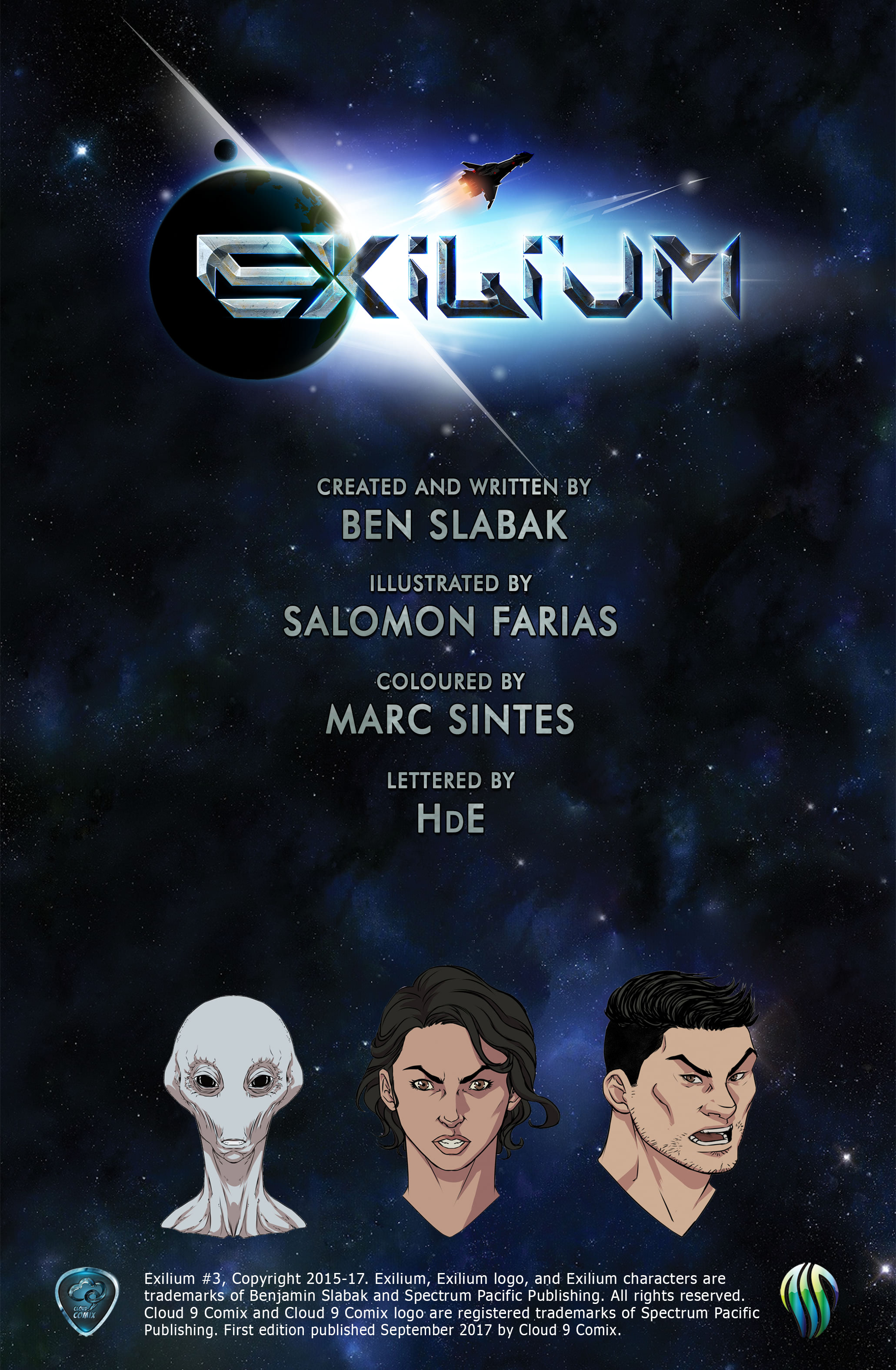 Read online Exilium comic -  Issue #3 - 2