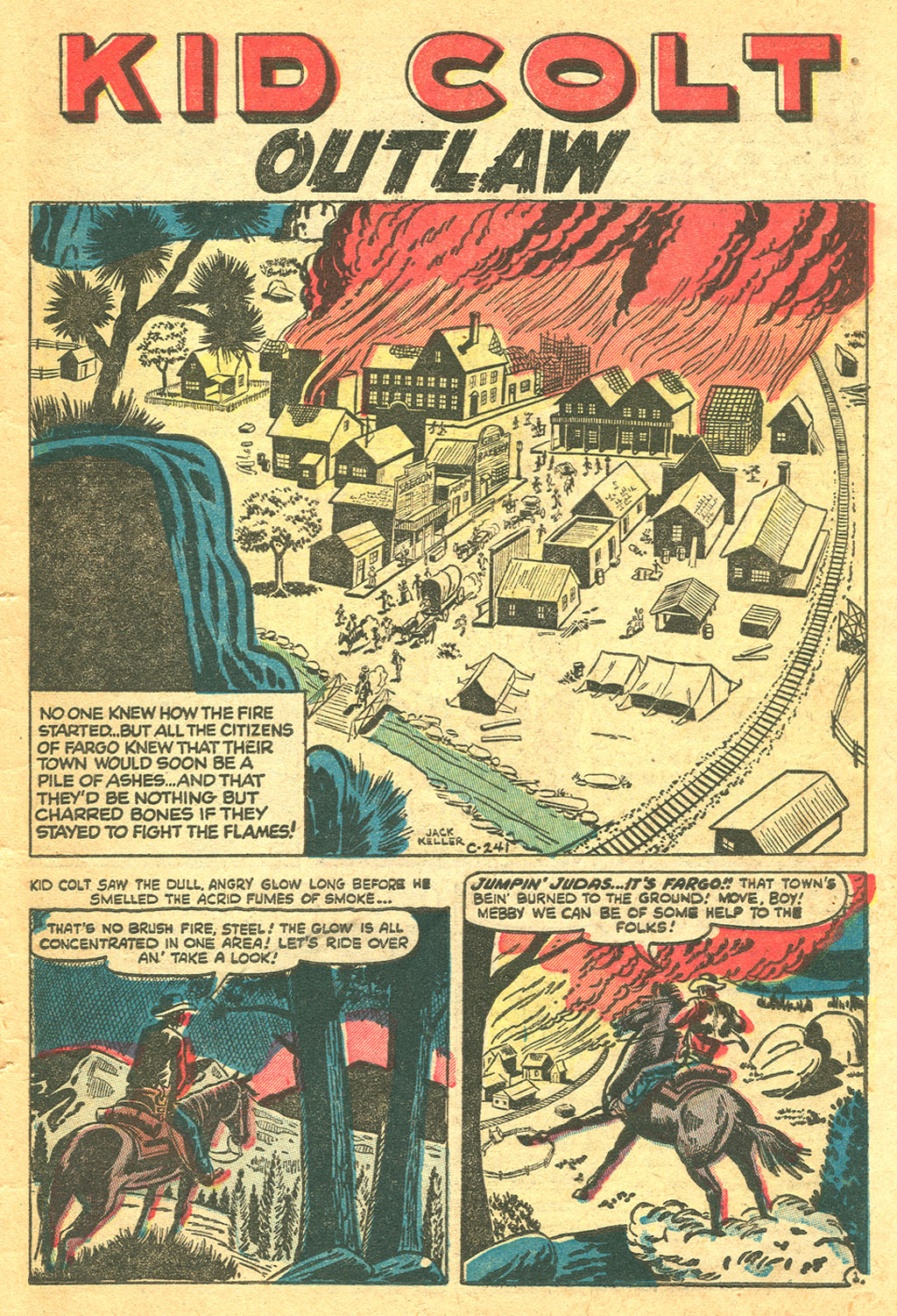 Read online Kid Colt Outlaw comic -  Issue #28 - 27