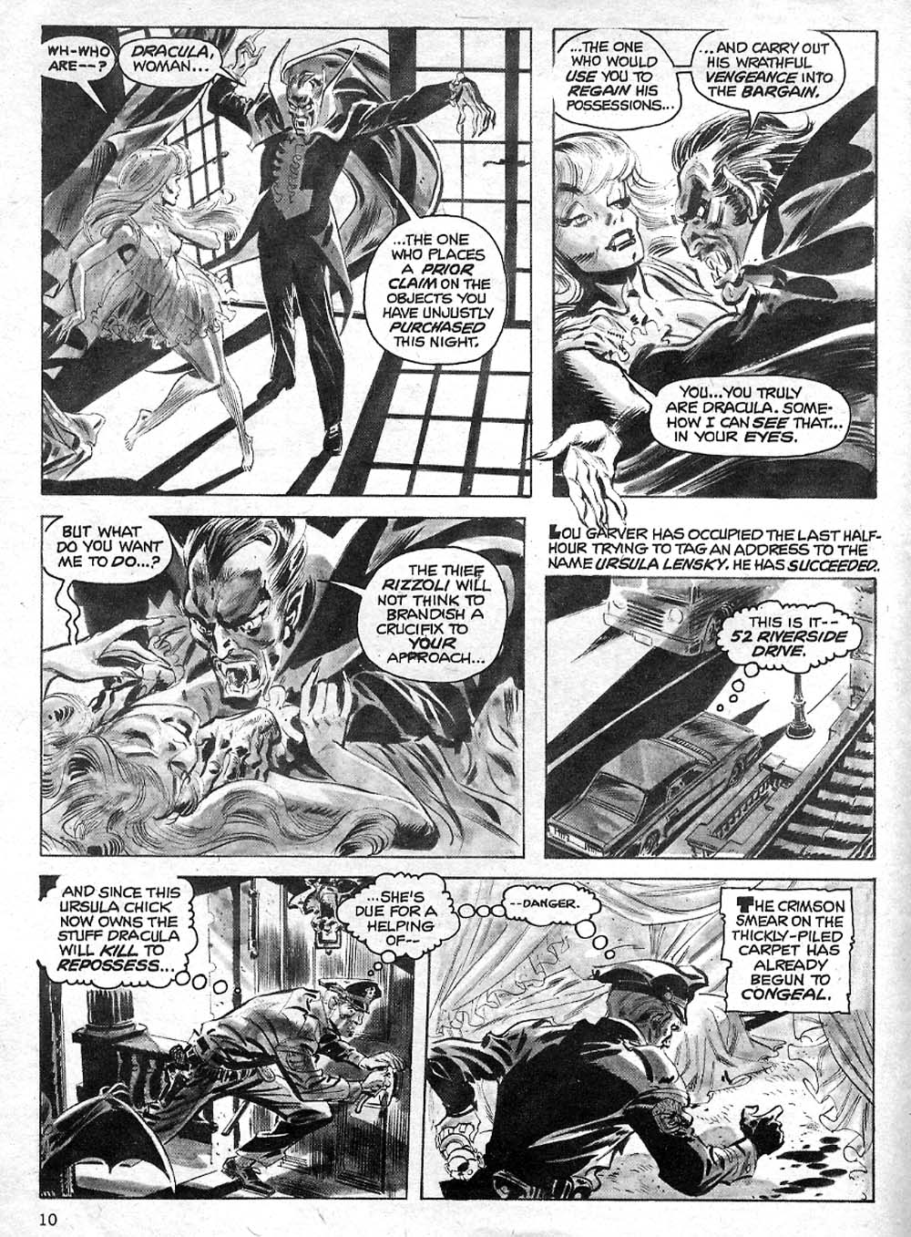 Read online Dracula Lives comic -  Issue #9 - 10