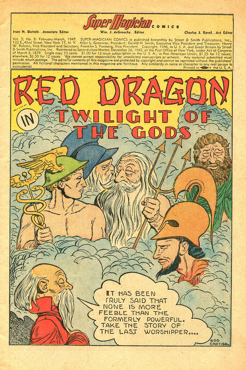 Read online Super-Magician Comics comic -  Issue #56 - 3