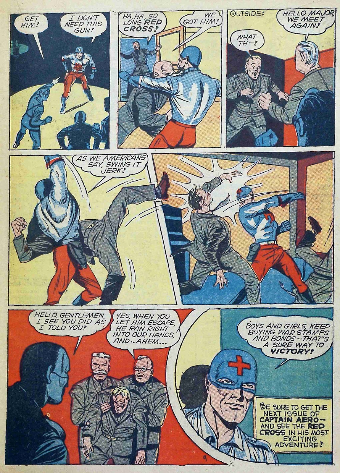 Captain Aero Comics issue 10 - Page 33