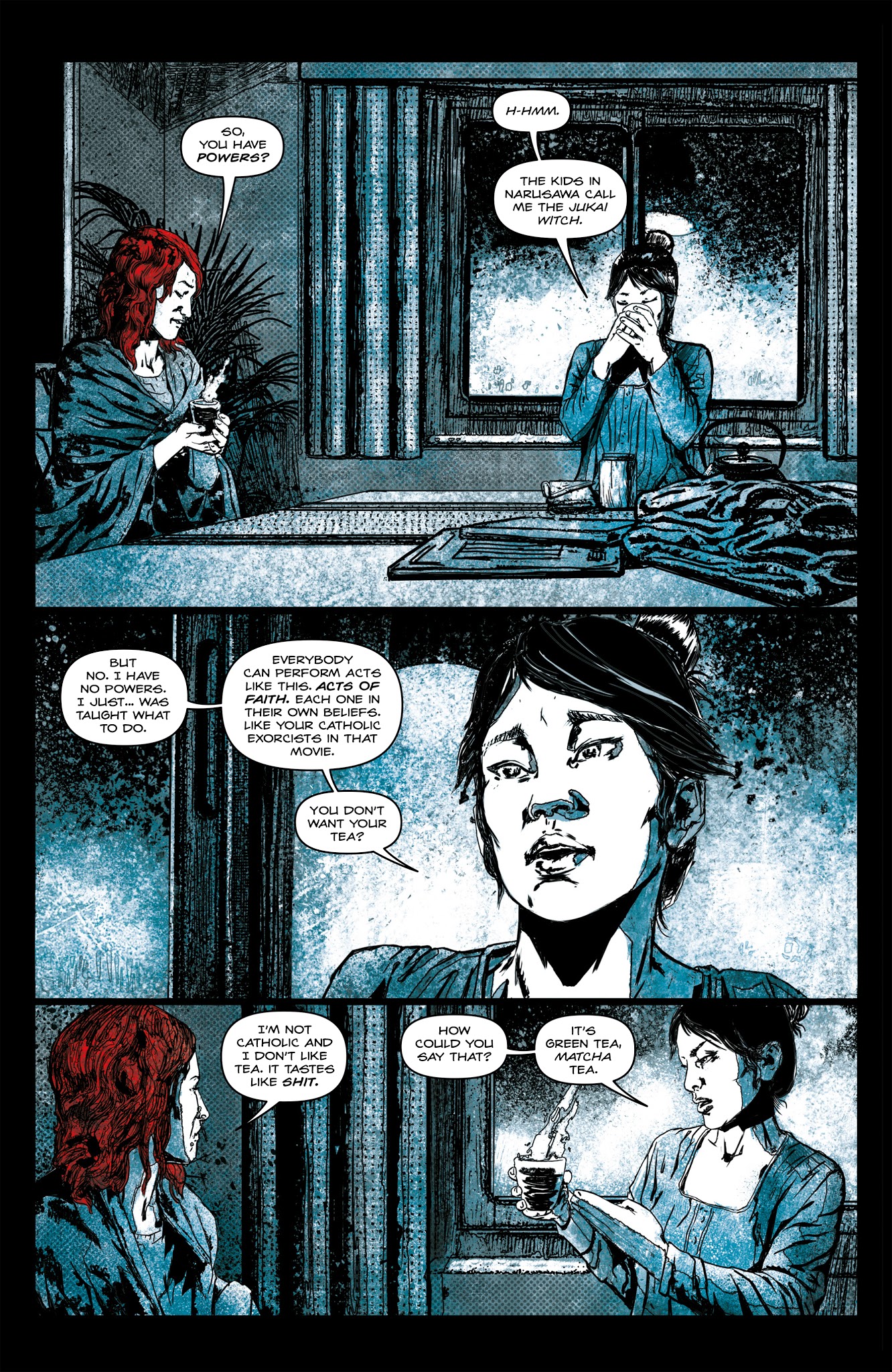 Read online Call of the Suicide Forest comic -  Issue #1 - 22