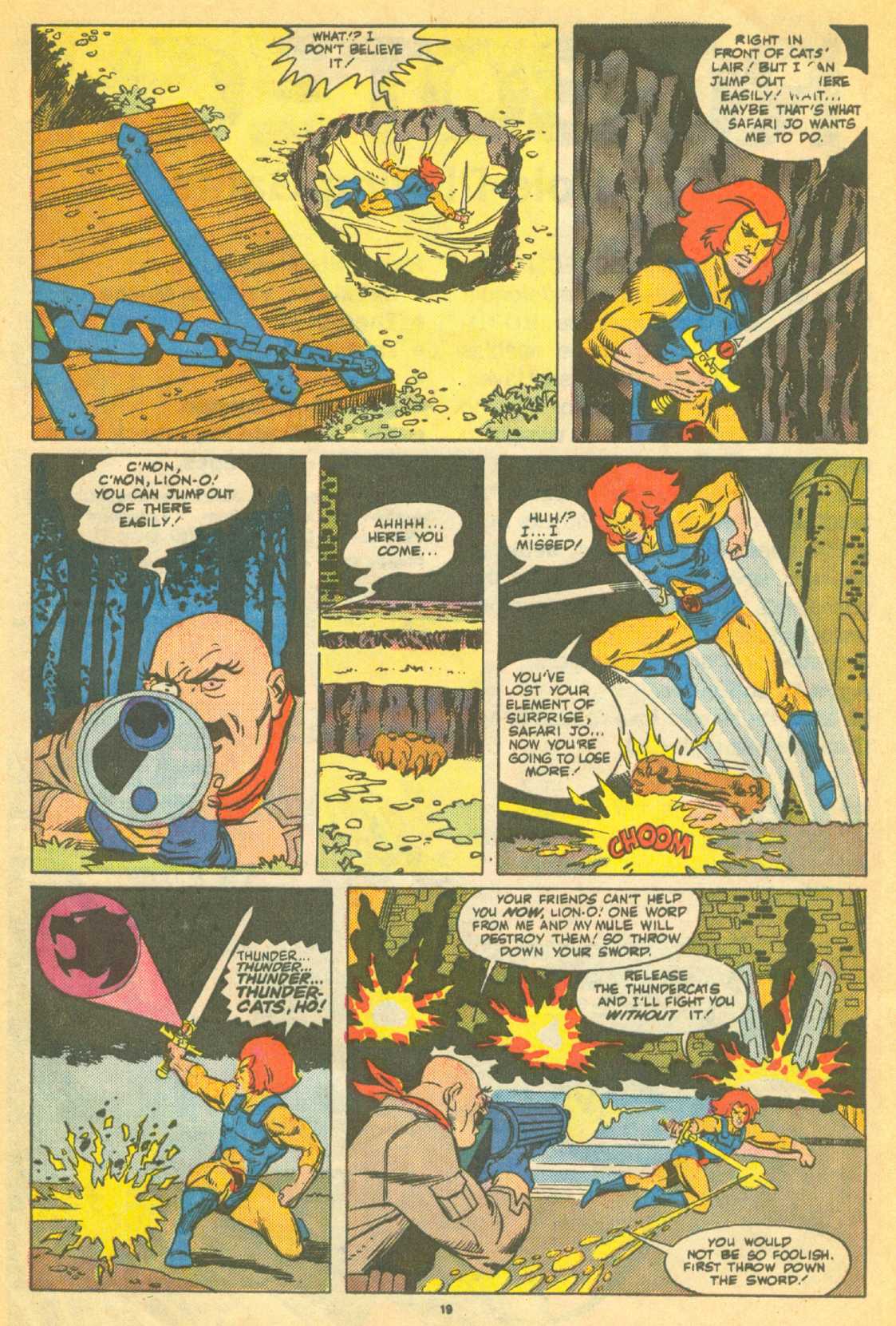 Read online ThunderCats (1985) comic -  Issue #14 - 20