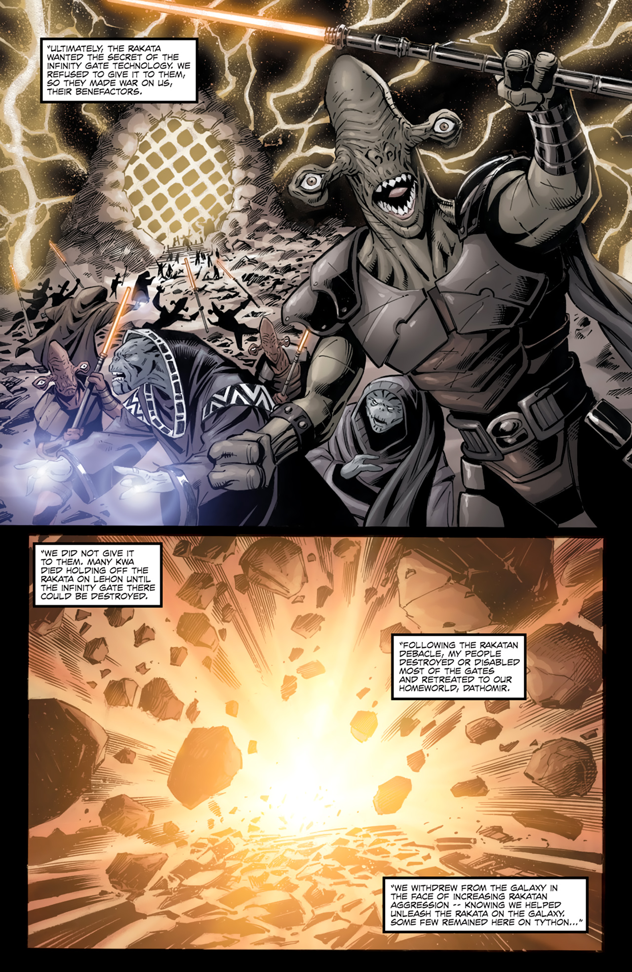 Read online Star Wars: Dawn of the Jedi - Prisoner of Bogan comic -  Issue #4 - 23