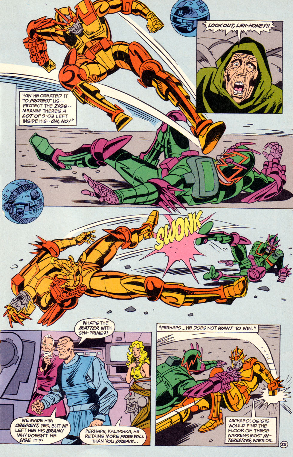 Read online Electric Warrior comic -  Issue #13 - 25