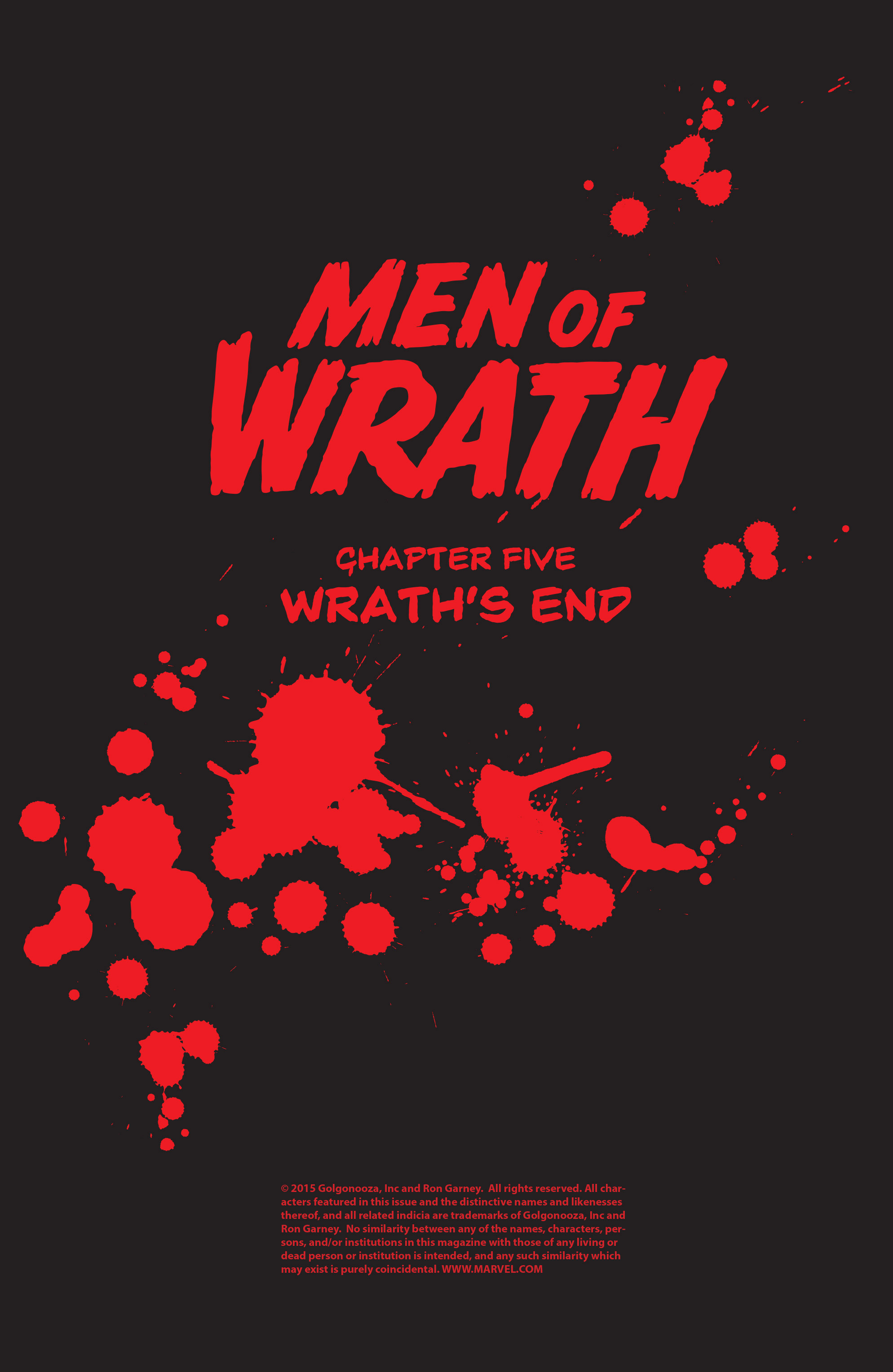 Read online Men of Wrath comic -  Issue #5 - 2