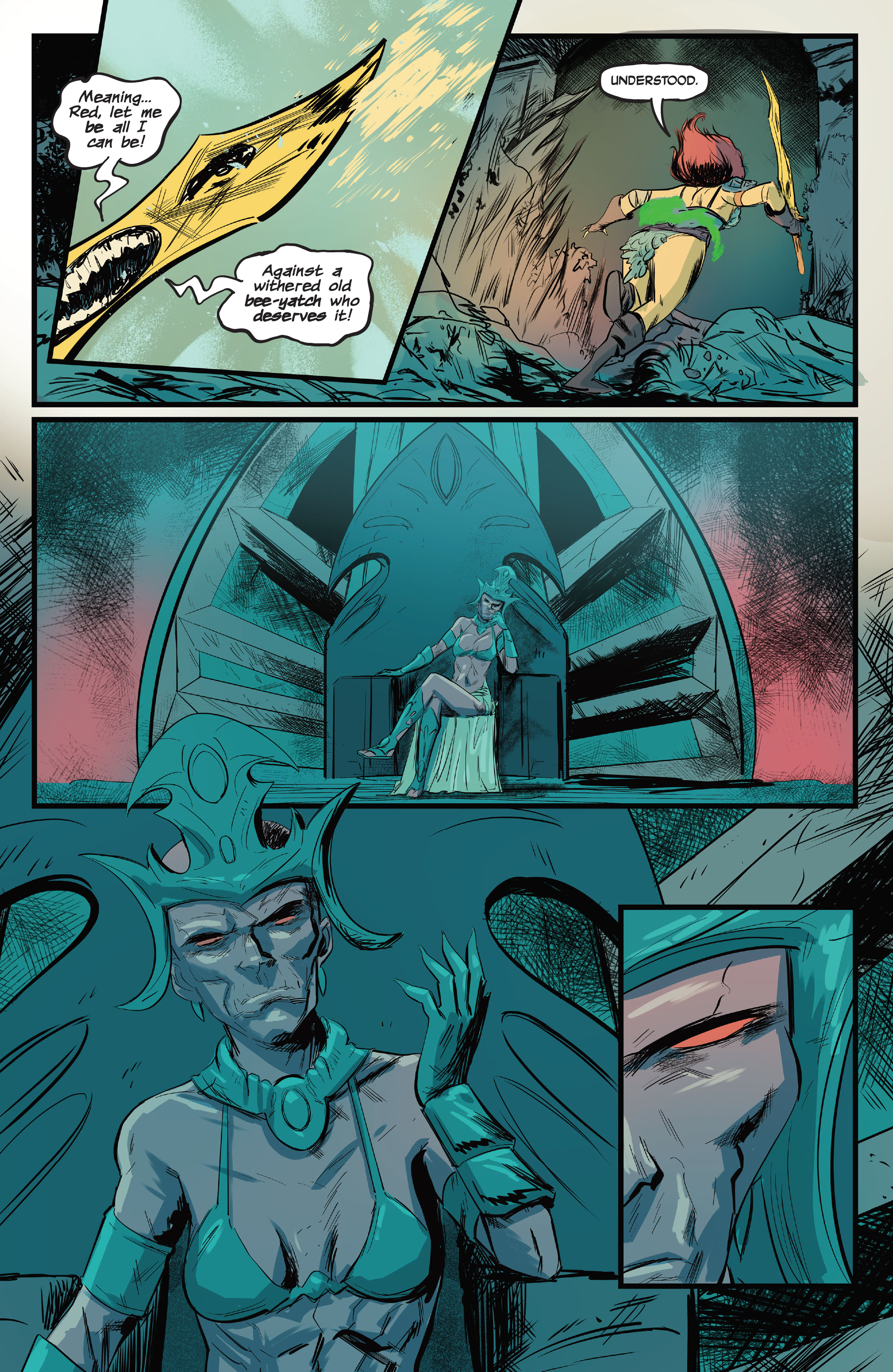 Read online Die!Namite Never Dies comic -  Issue #4 - 19